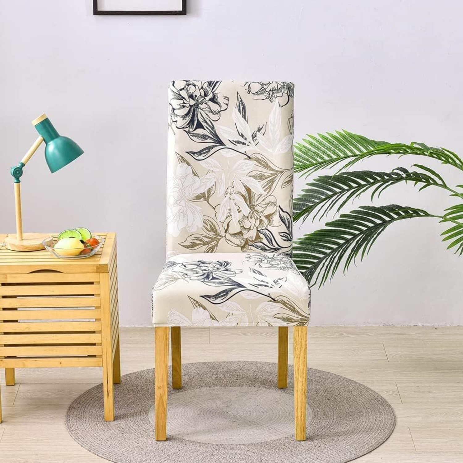 Image of DFH Polyester 1 Seater Chair Floral Cover