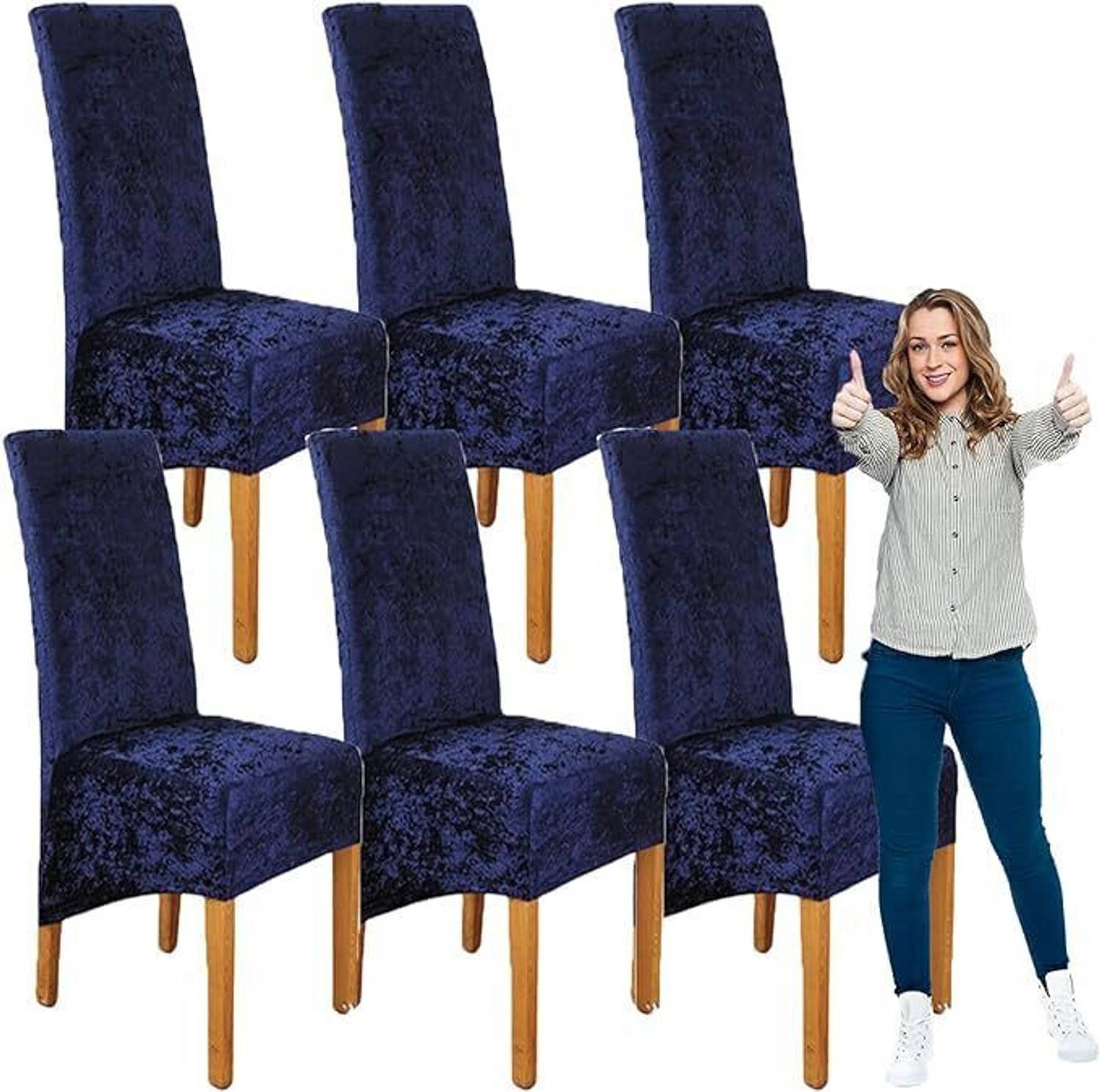 Akshra Loomtex Velvet 1 Seater Chair Abstract Cover