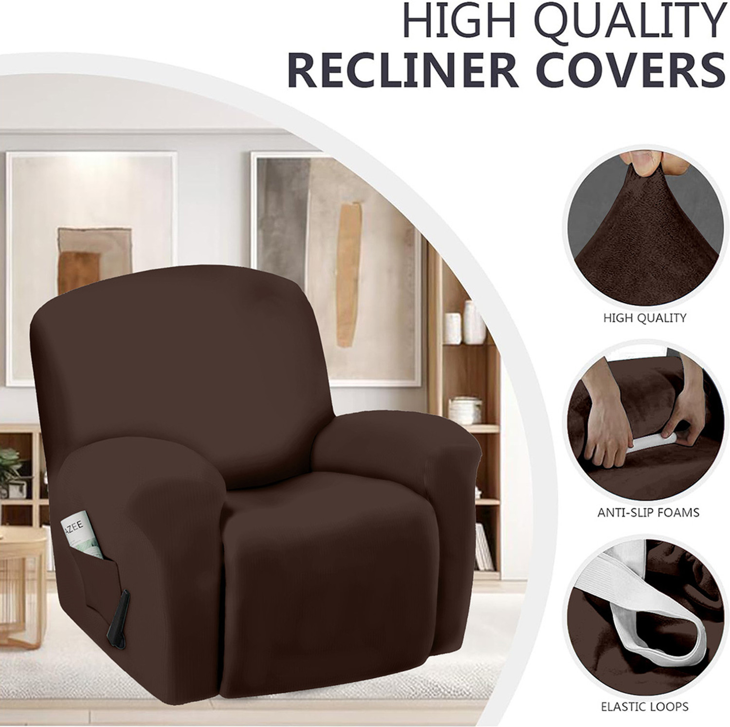 Image of Cortina Polyester 1 Seater Sofa Plain Cover