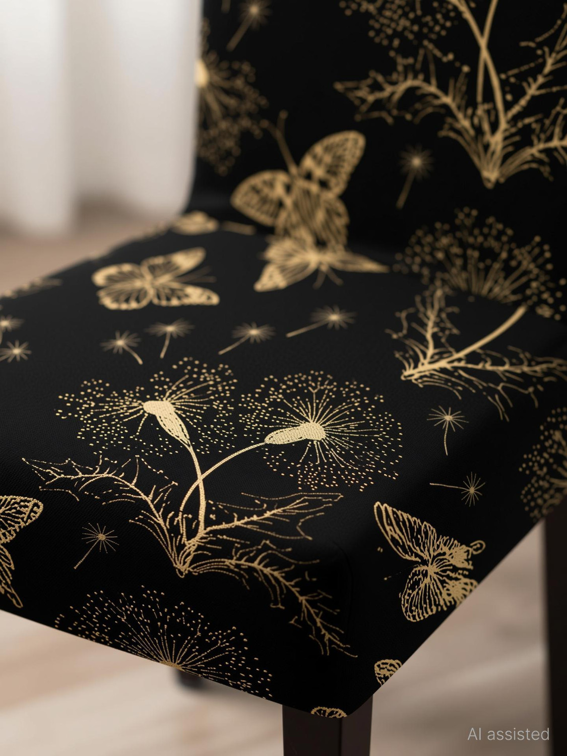Image of DECORIAN Polycotton 1 Seater Chair Floral Cover