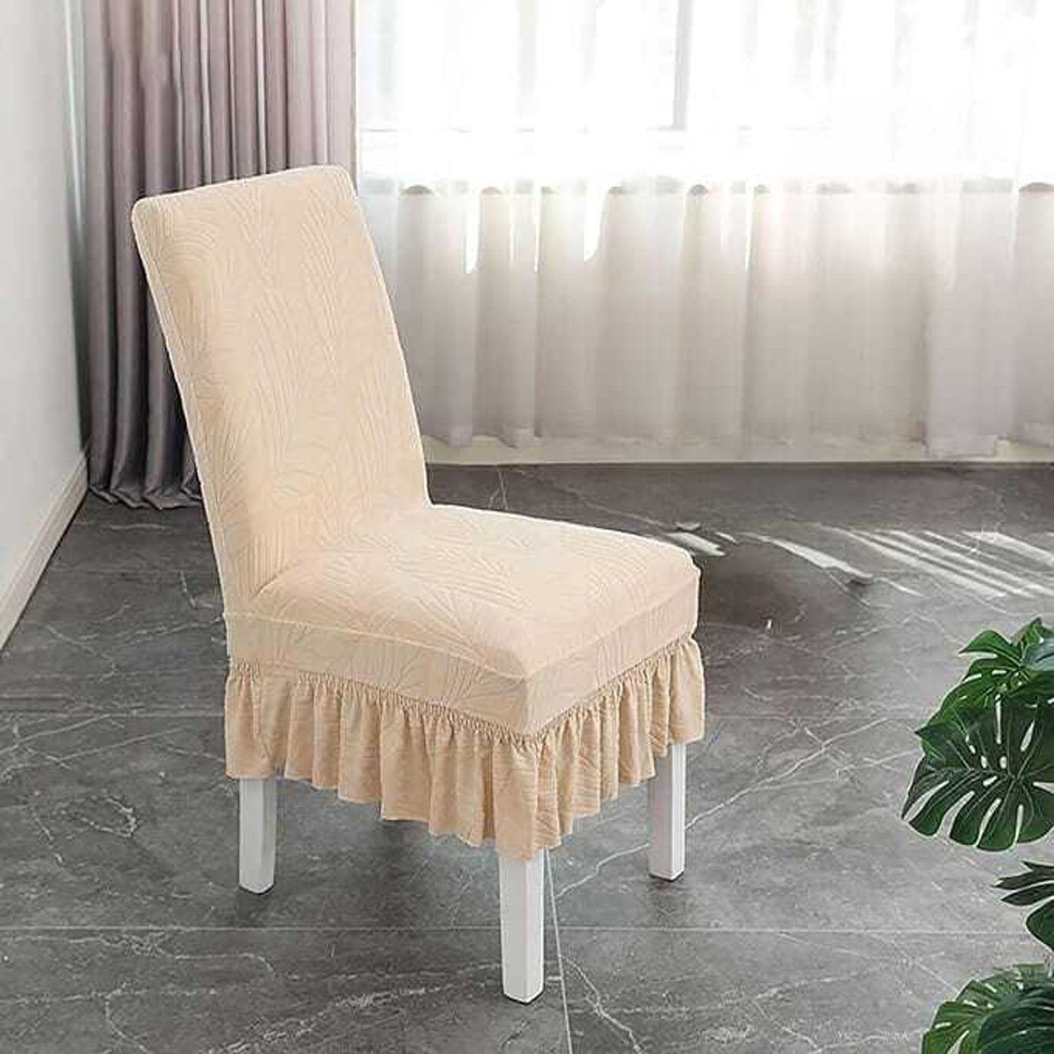 Image of Pinkleaf Polycotton 1 Seater Chair Plain Cover