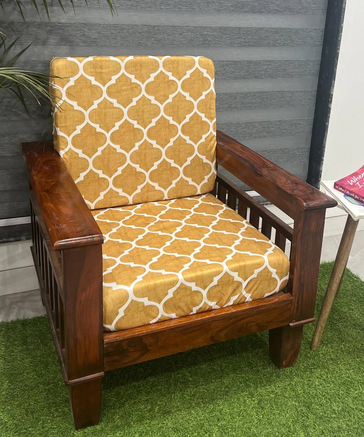 ALERMO Polycotton 3+1+1 Seater Sofa Geometric Cover