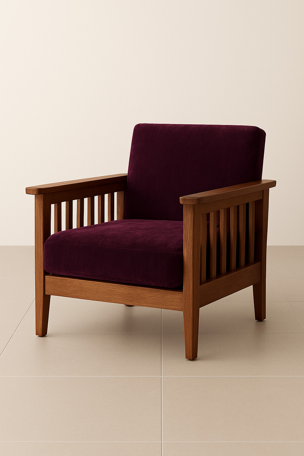 Image of PRABHNOOR Velvet 3+1+1 Seater Sofa Plain Cover