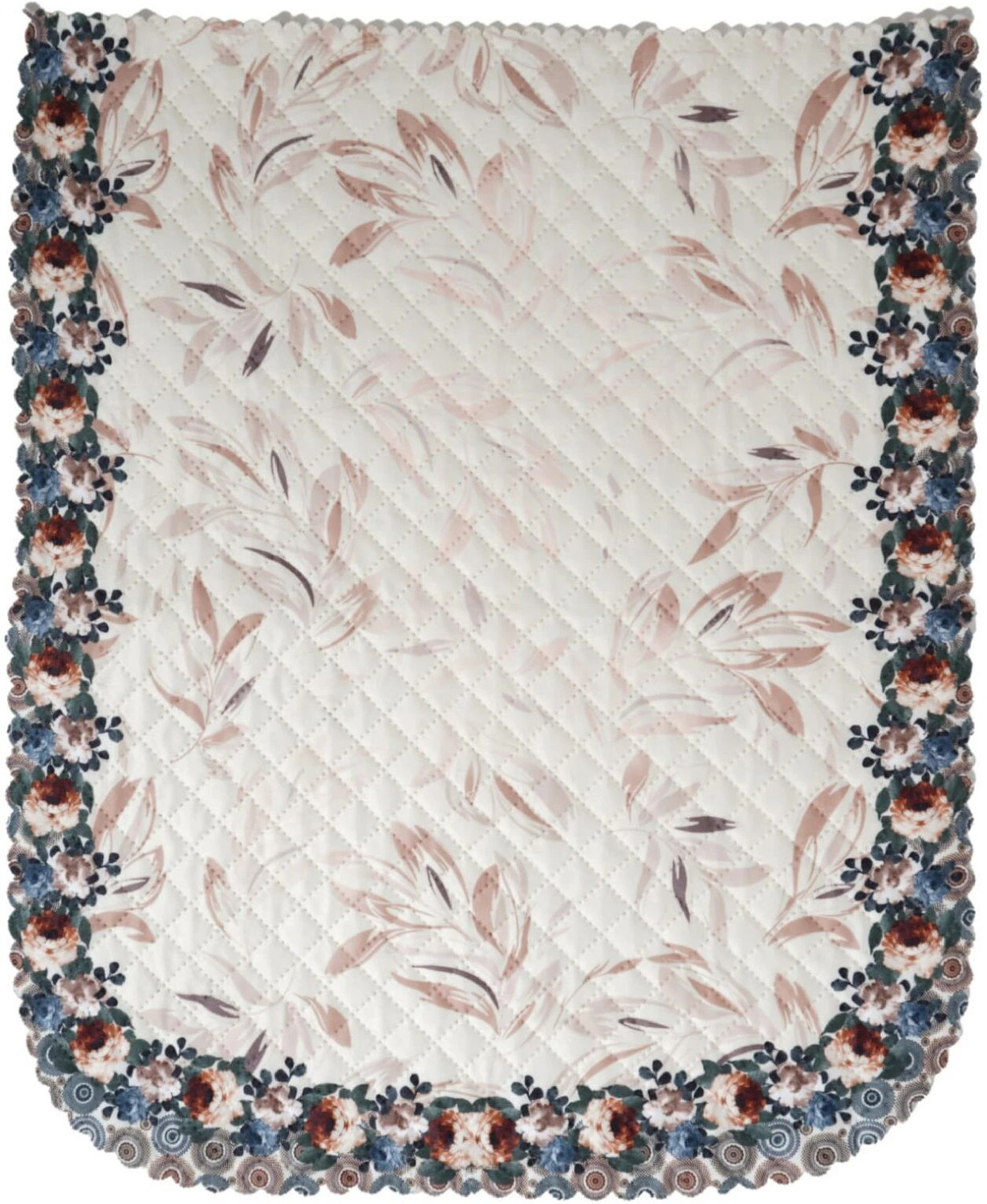 Image of iLiv Velvet 3+2+2 Seater Sofa Floral Cover