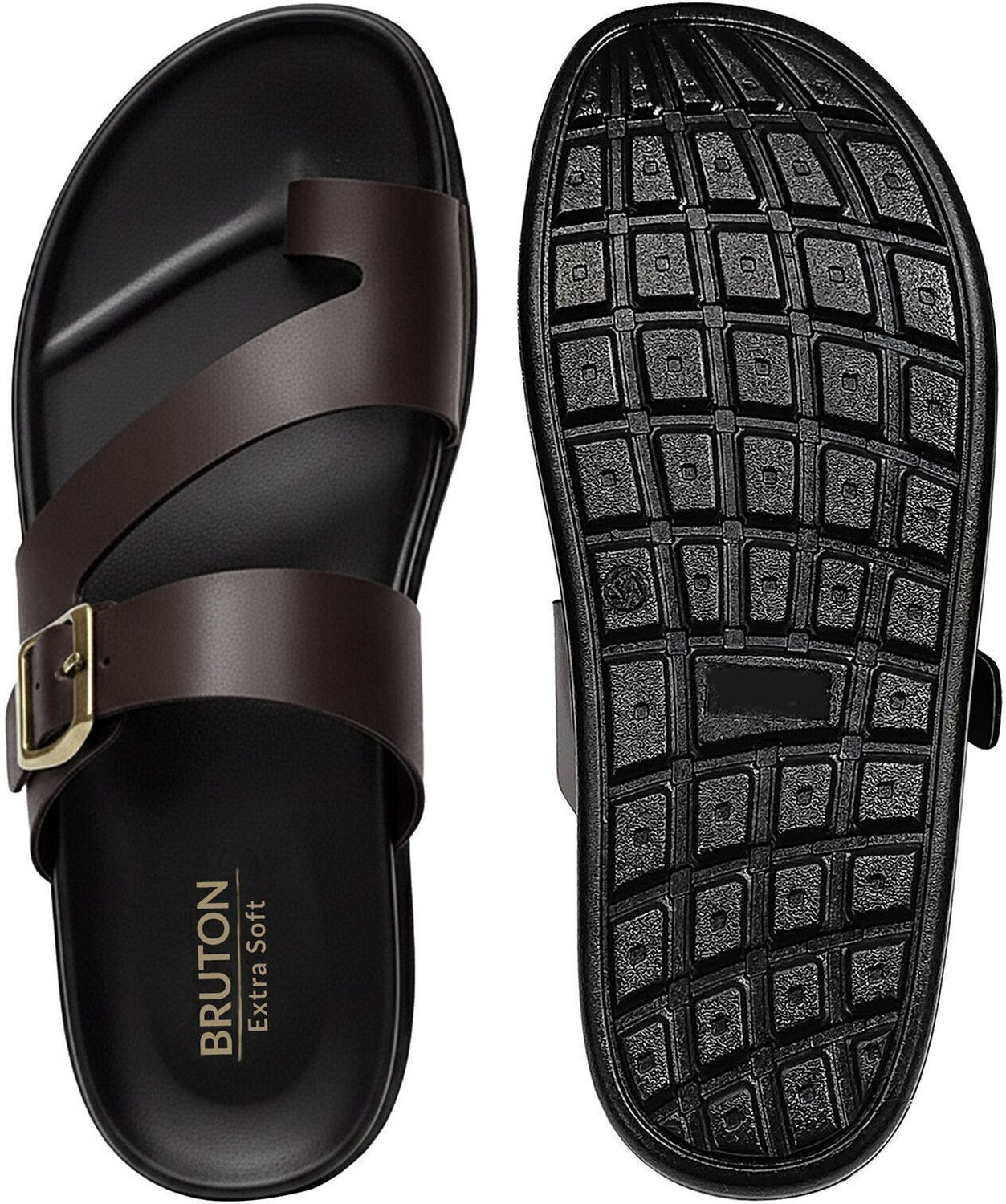 Image of BRUTON Men Ortho | Extra Soft | Comfort Toe | Acupressure | Comfortable Slippers