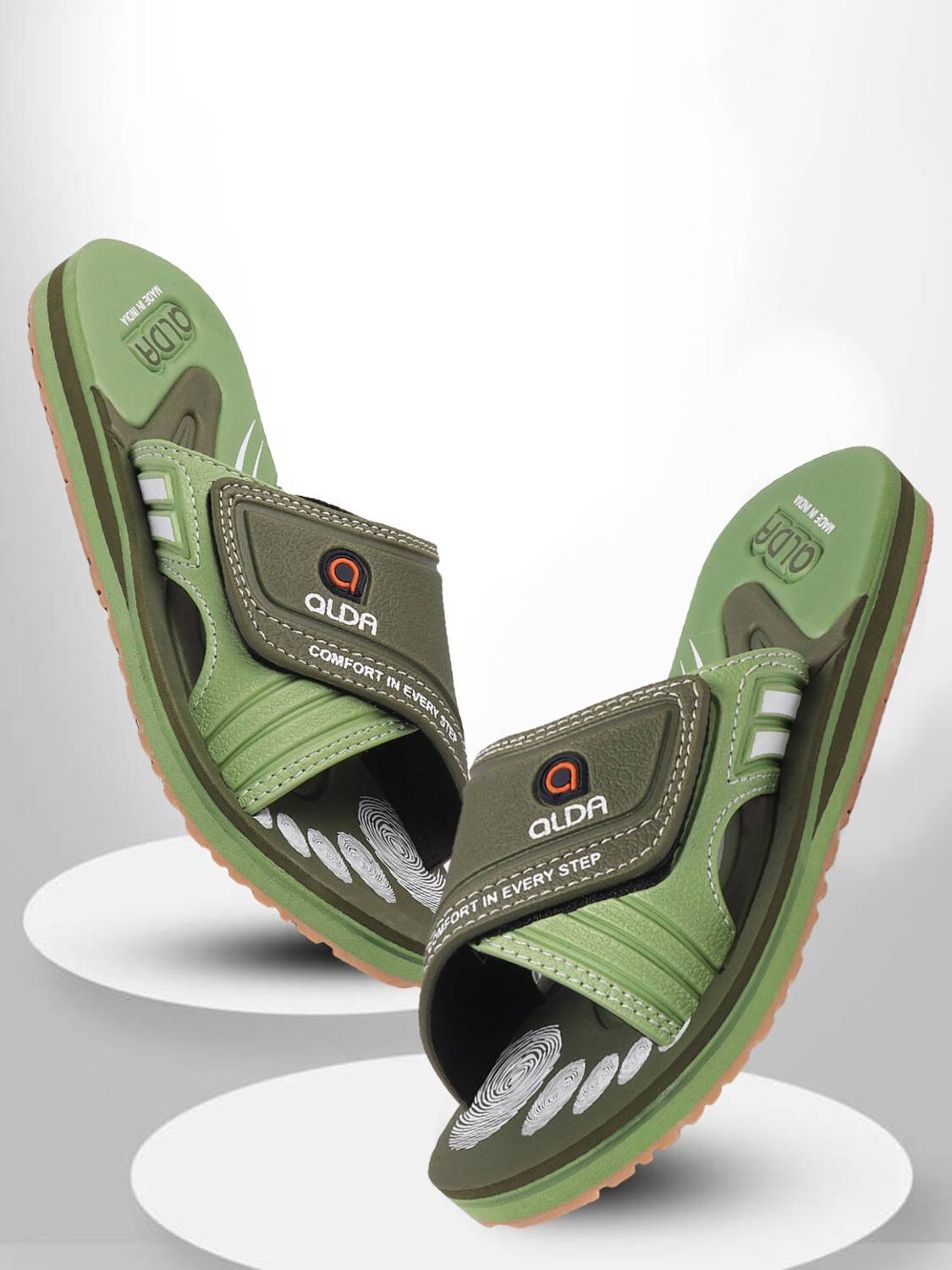 Alda Men Synthetic|Lightweight|Comfort|All Seasons|Trendy|Outdoor|Slider For Men FlipFlop Slippers