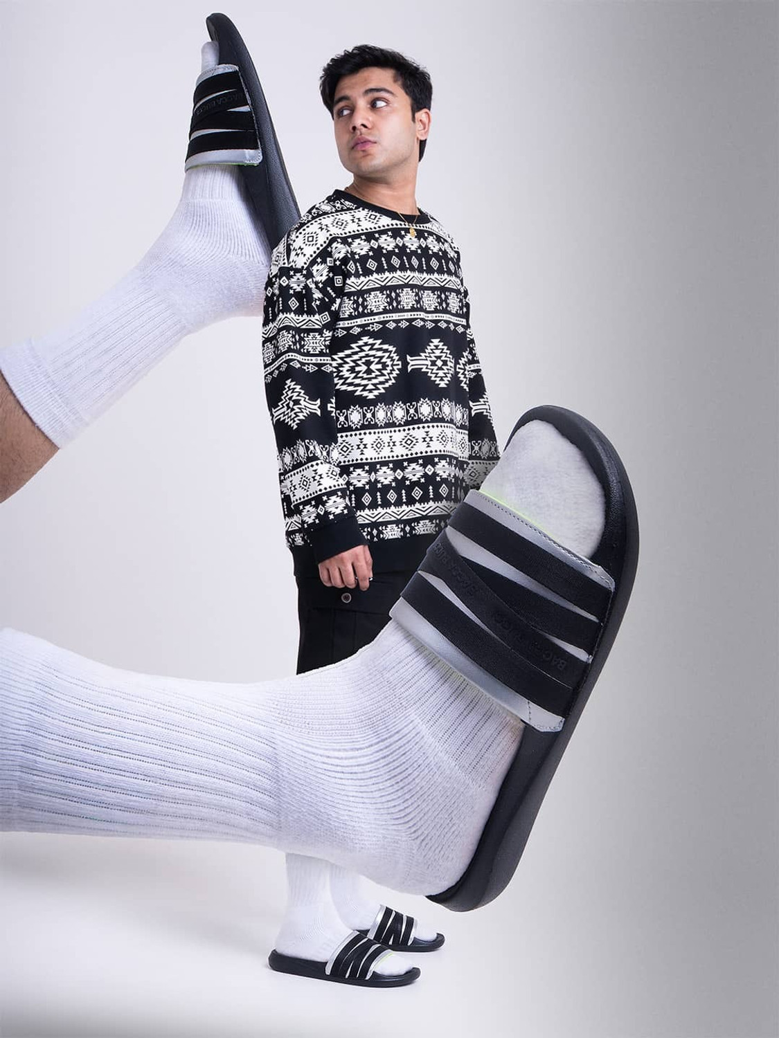 Image of bacca bucci Men Slides