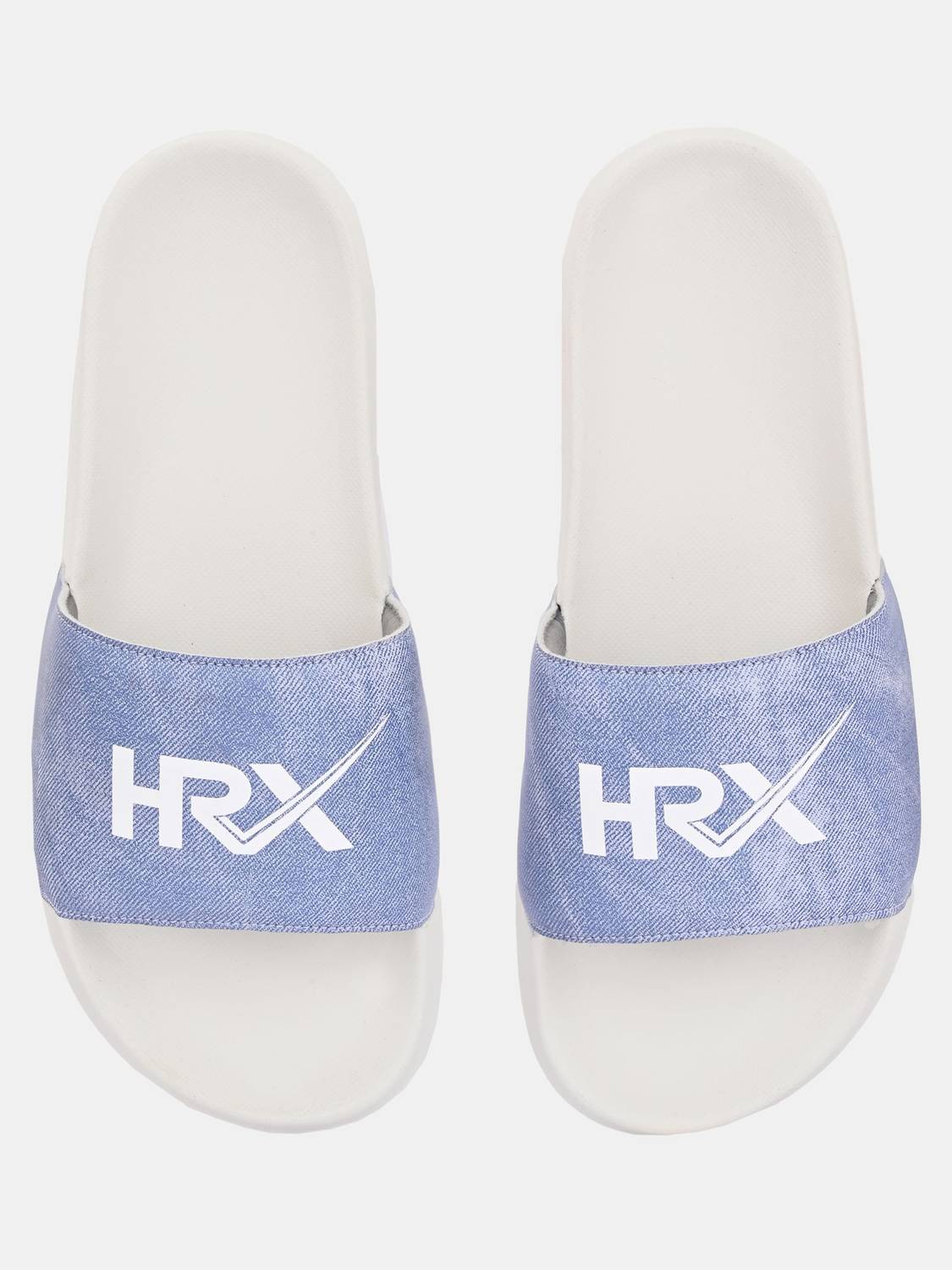 HRX by Hrithik Roshan Men Blue Slides - Image 5