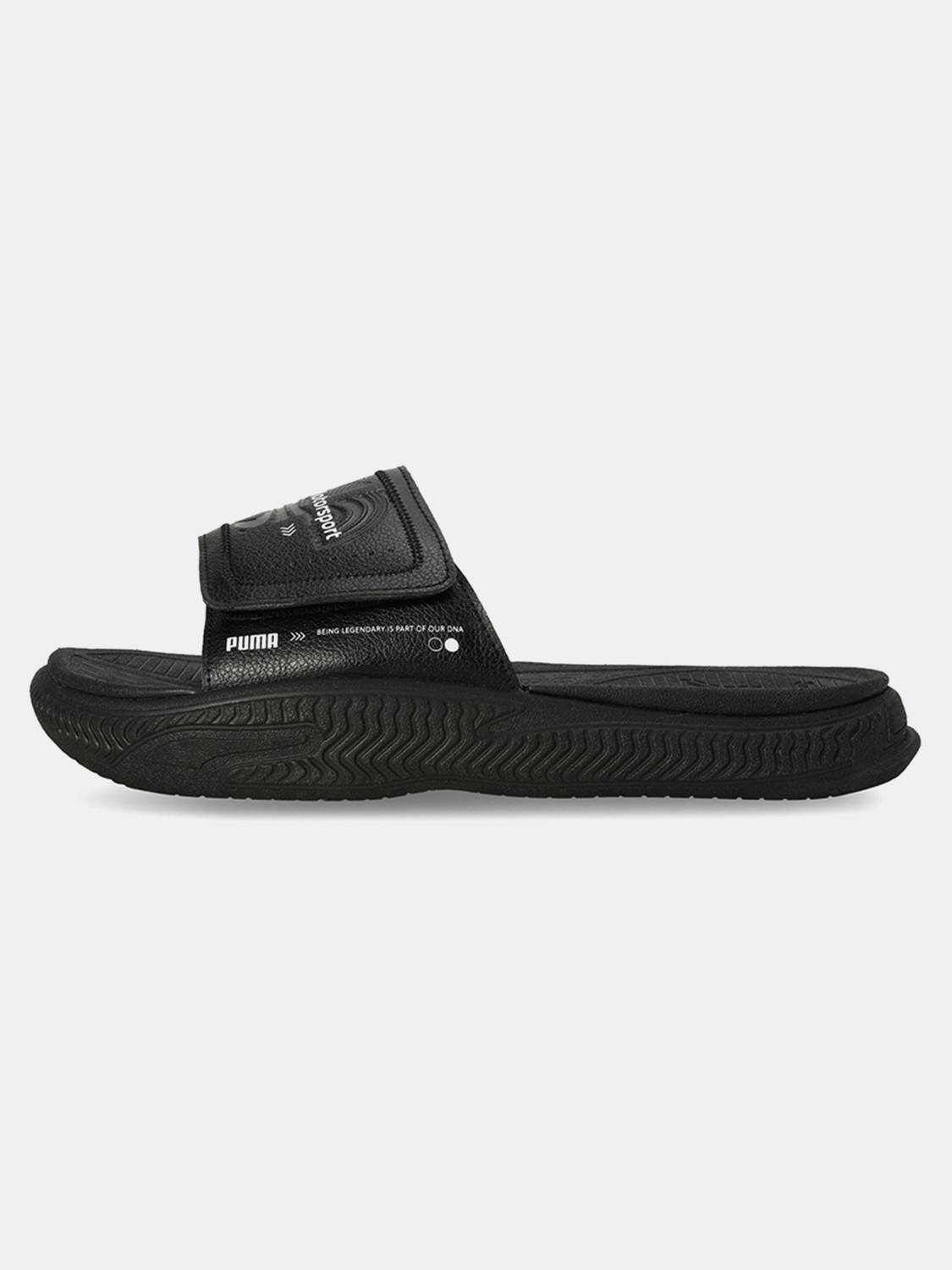 PUMA Men BMW MMS Softride Slide 2.0 IN Flip Flops Black - Image 4