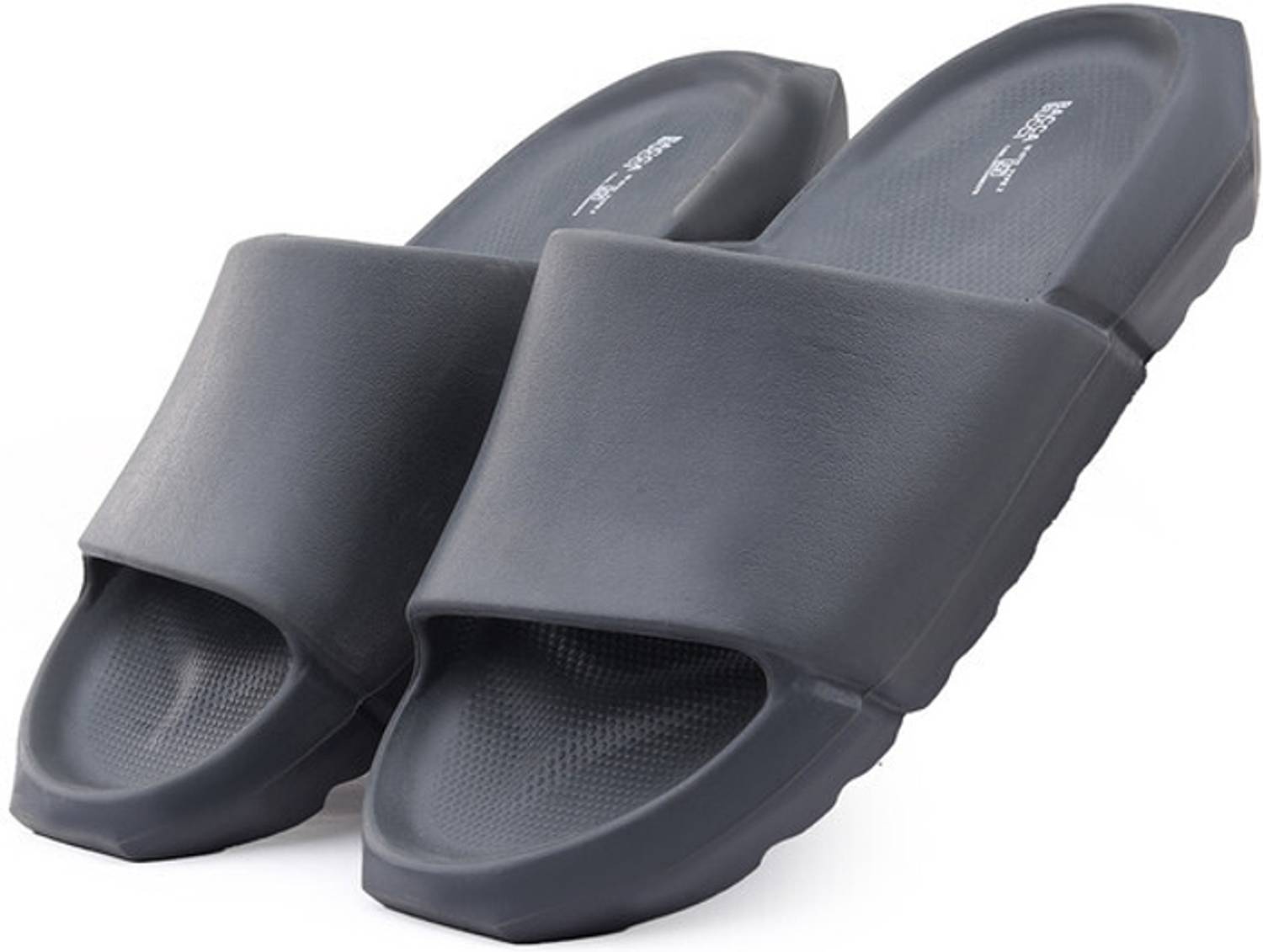 bacca bucci Men Slides - Gray - Image 4