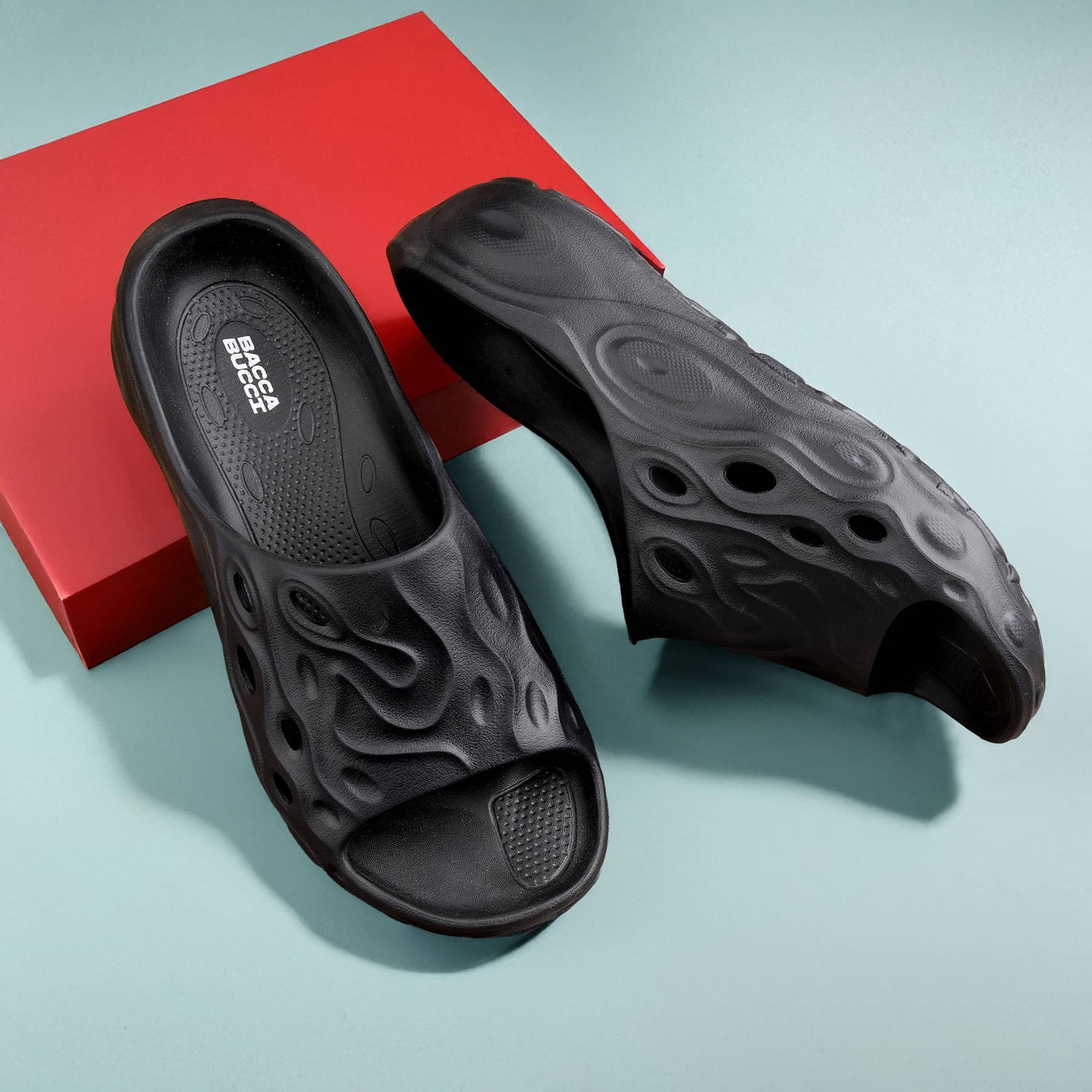 Image of bacca bucci Men Slides