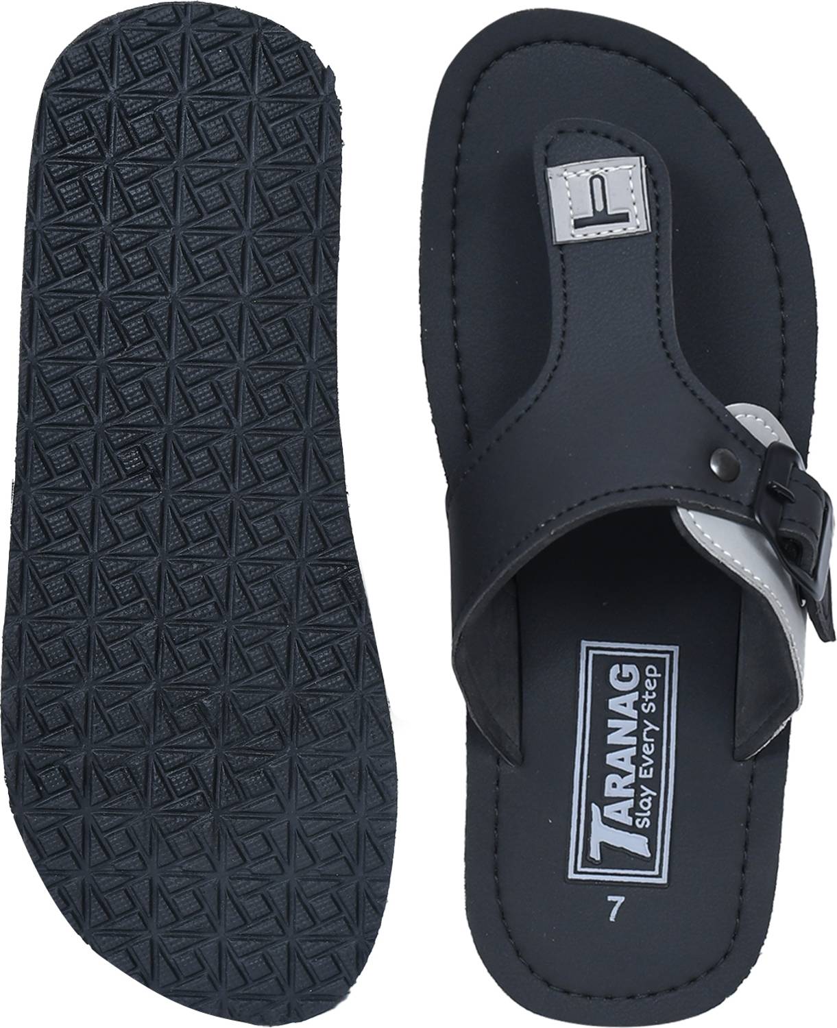 taranag Men Flip Flops Black - Image 4
