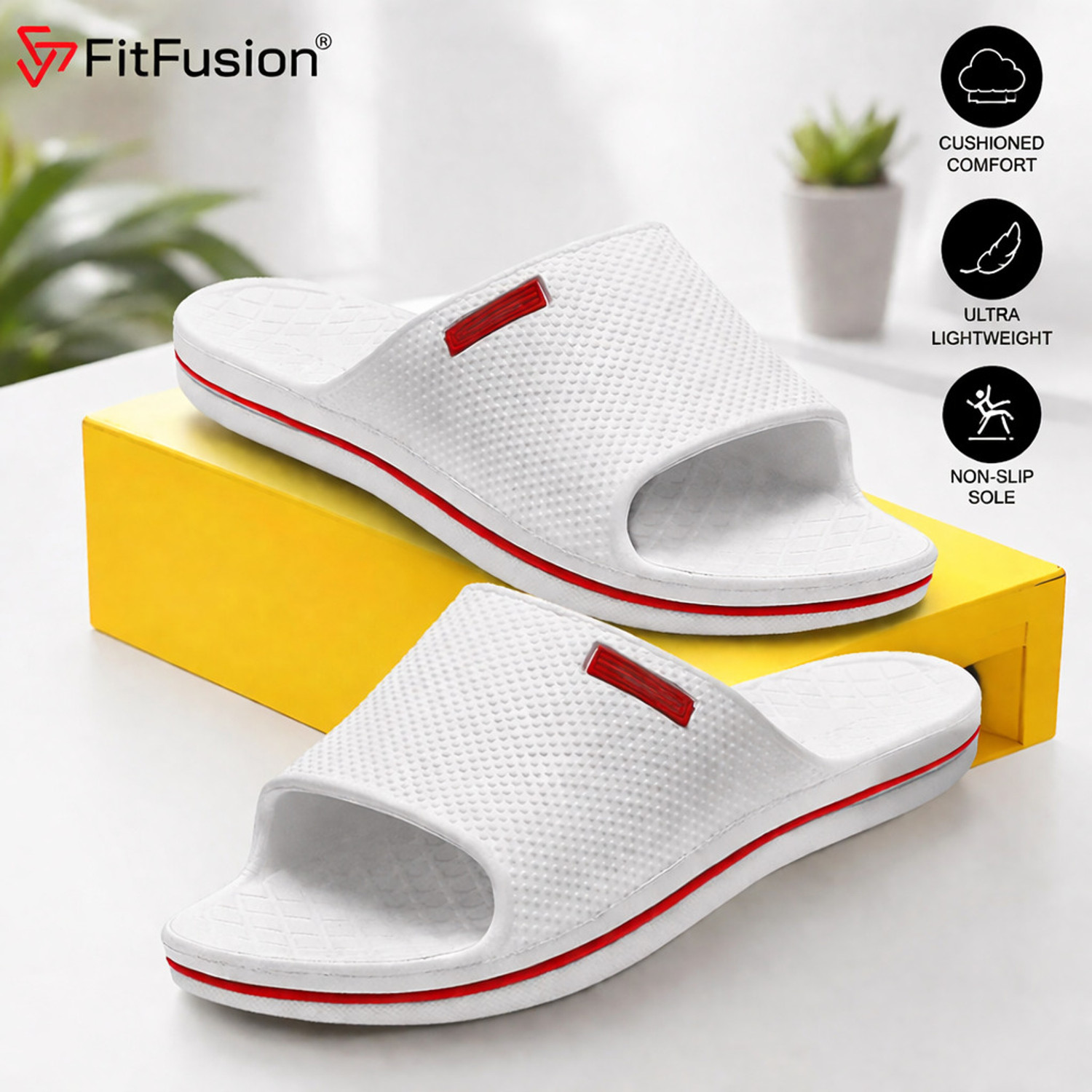 Image of FitFusion Men Slides