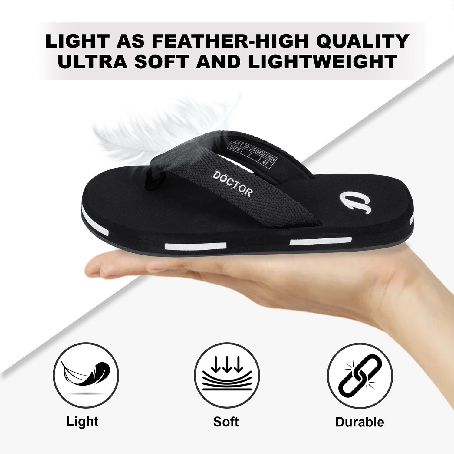 Image of DOCTOR EXTRA SOFT Men Slippers