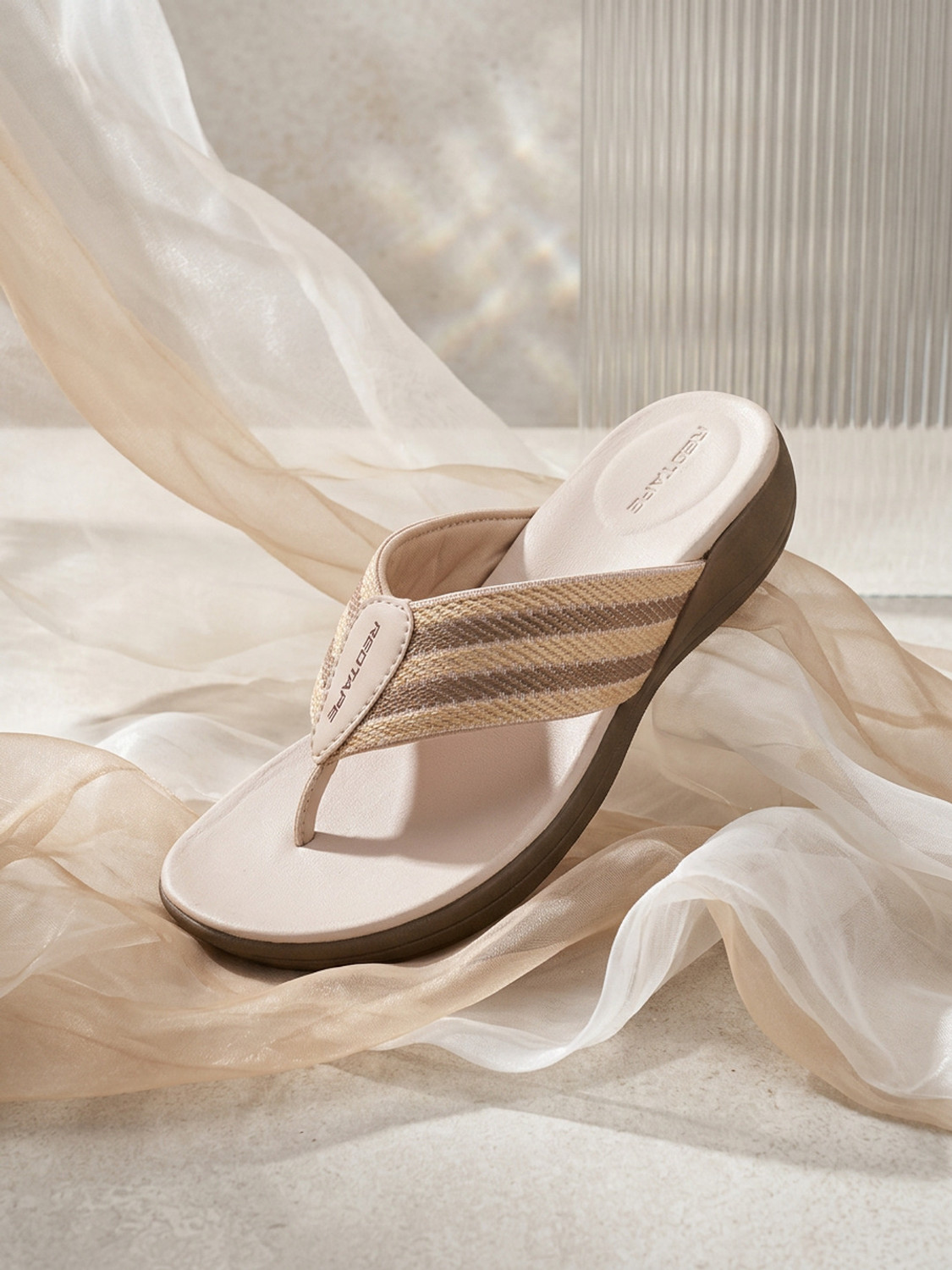 Image of RED TAPE Women Flip Flops