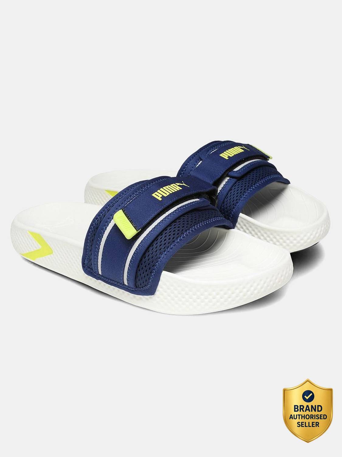 PUMA Men Slides White