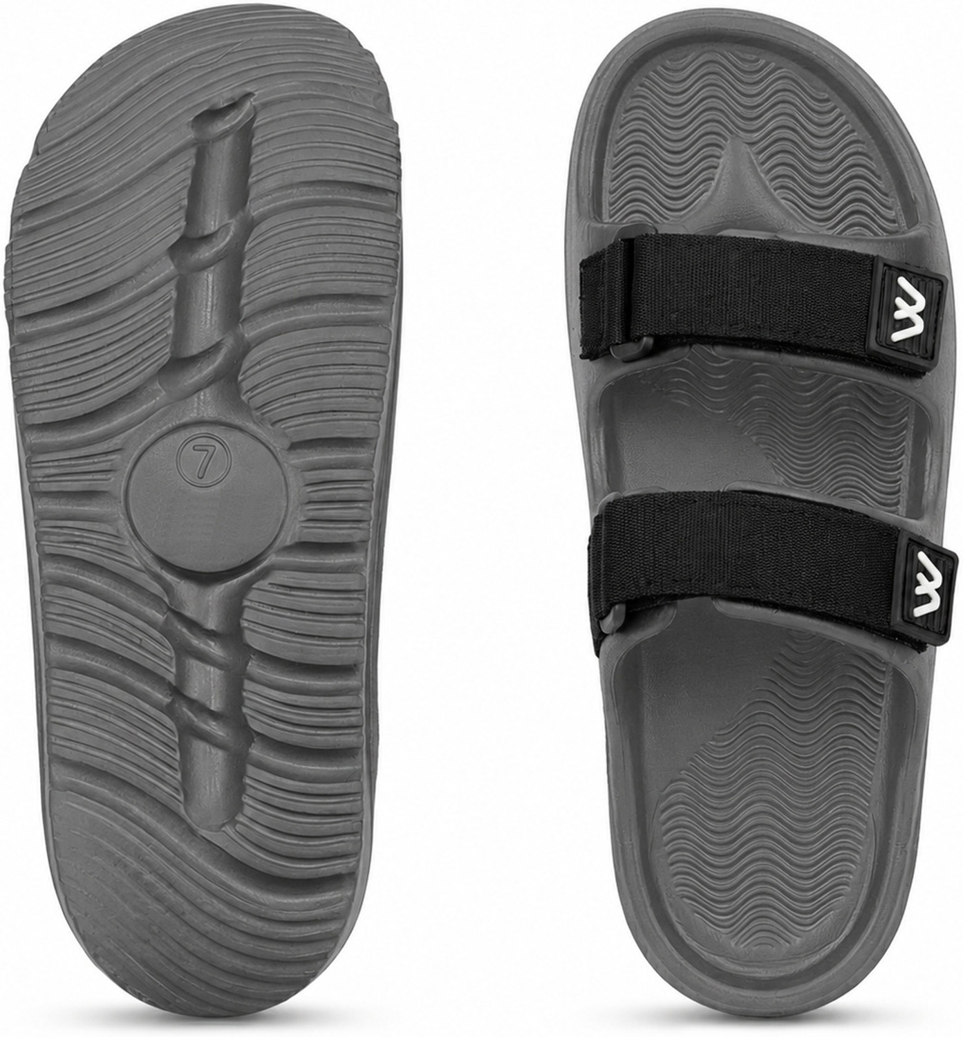 Image of HOTSTYLE Men Sandal (Grey, 7)