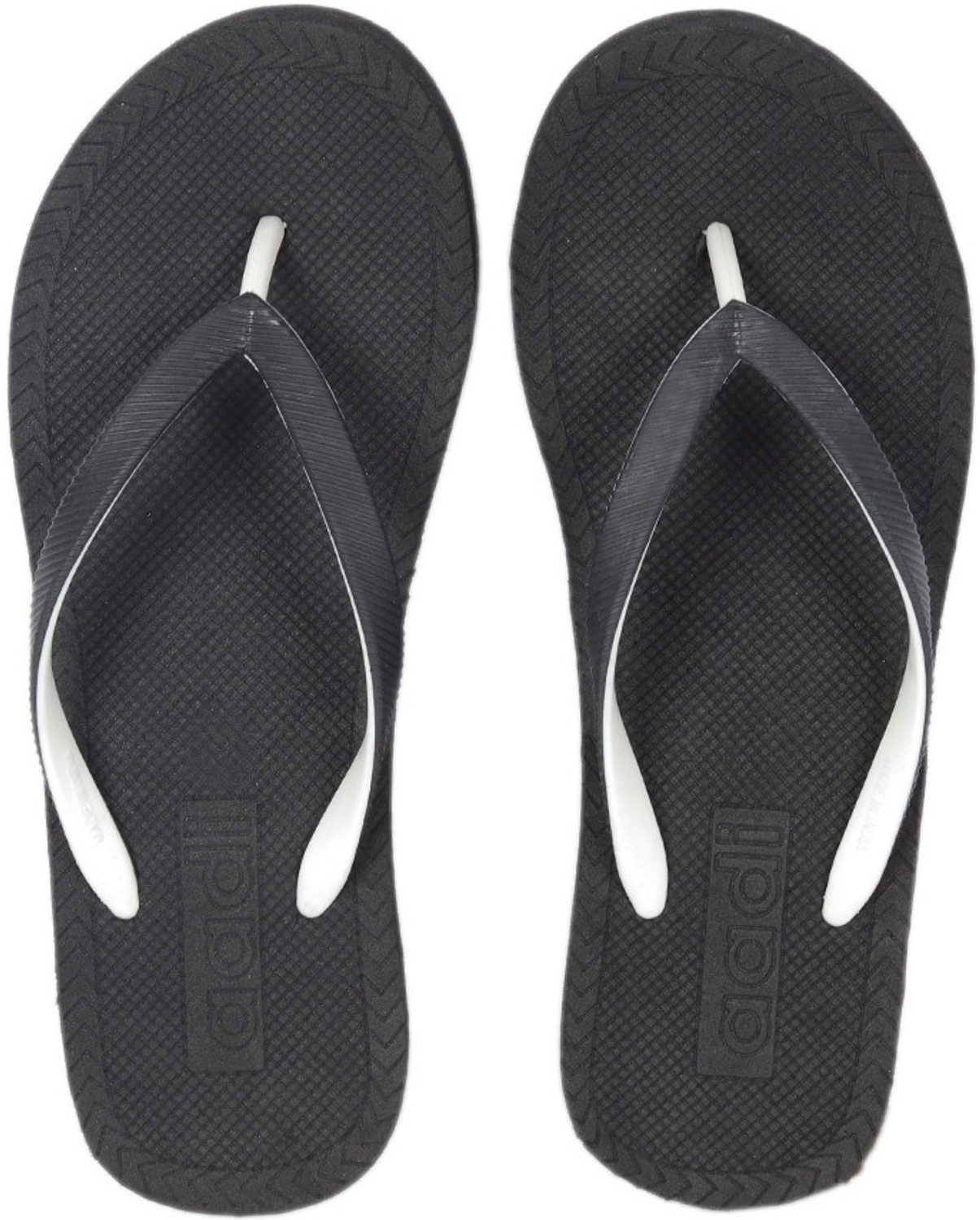 Image of aadi Women Women's Black & White EVA Daily Casual Slipper Slippers