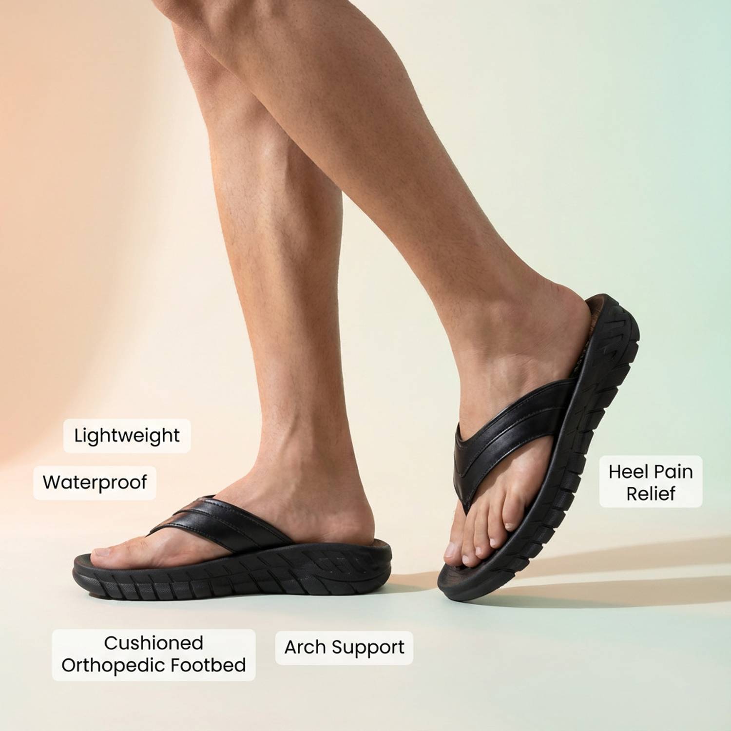 BIG FOX Men Alphabounce-10 Slippers - Image 4