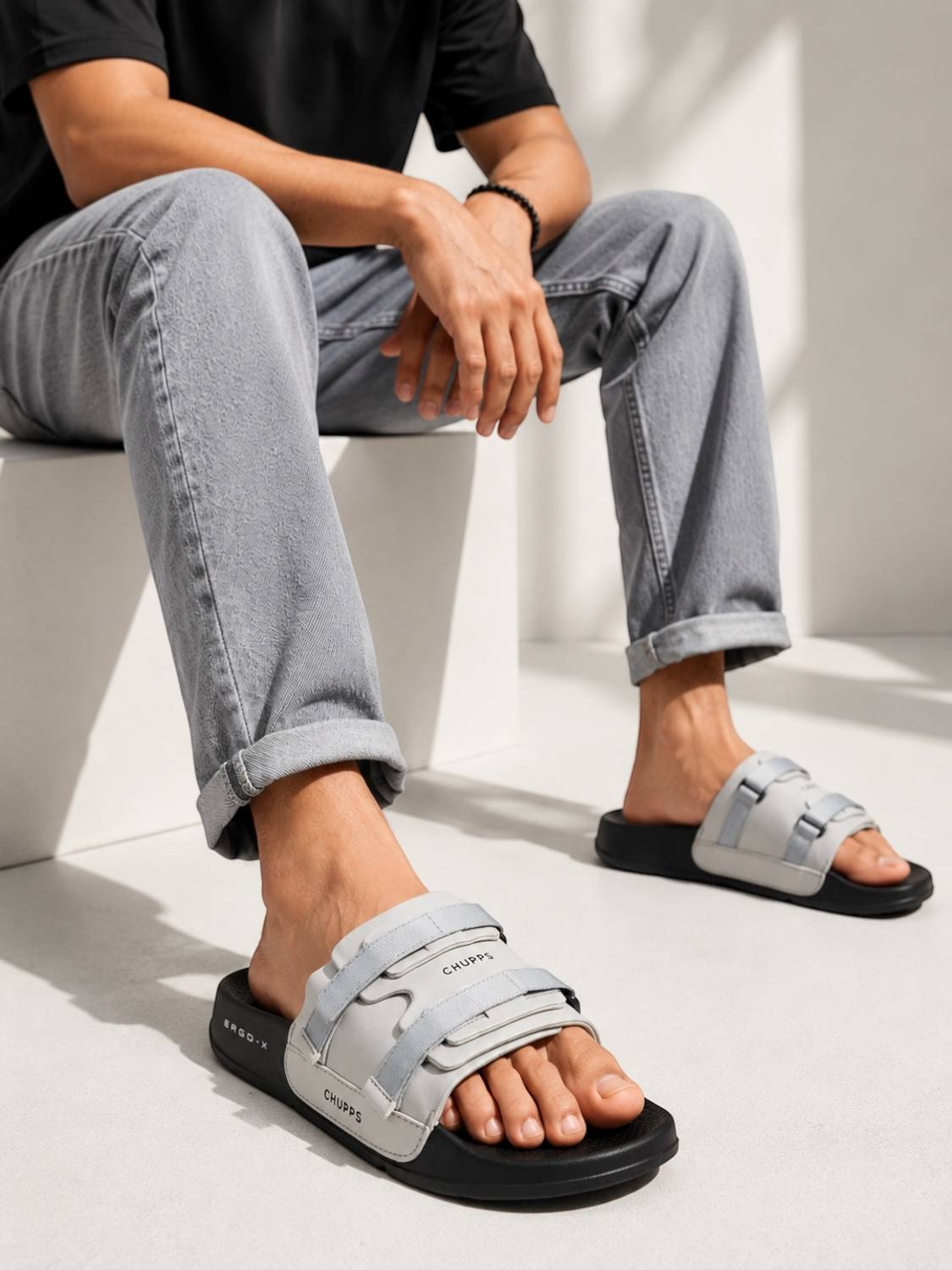 Chupps Men Element Orthopaedic Slides - Image 2