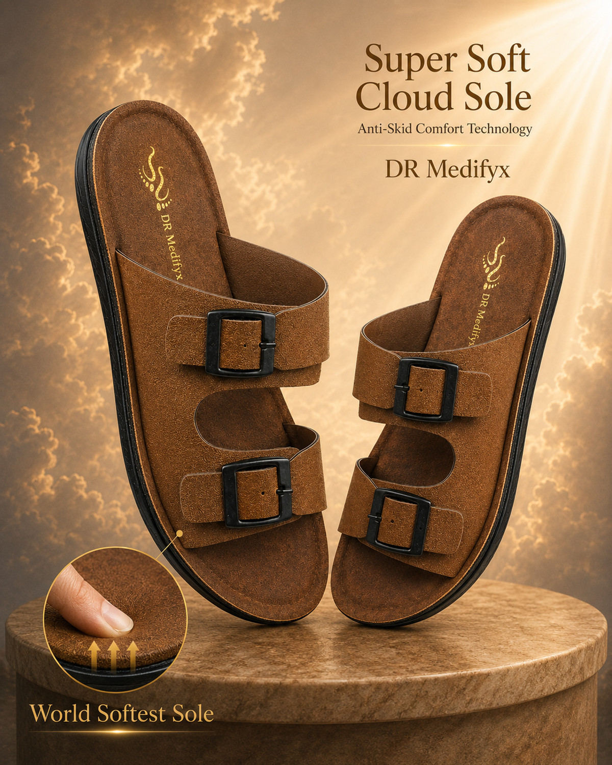 Image of Dr Medifyx Men Slippers