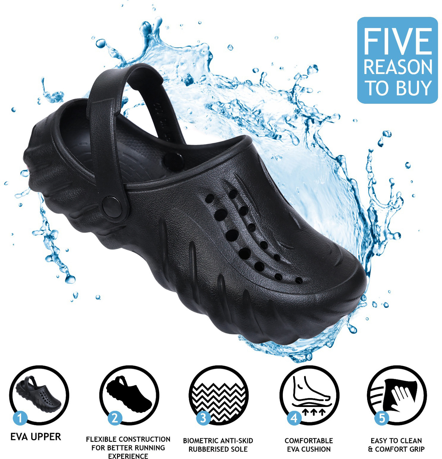 Image of WAALK Men Clogs