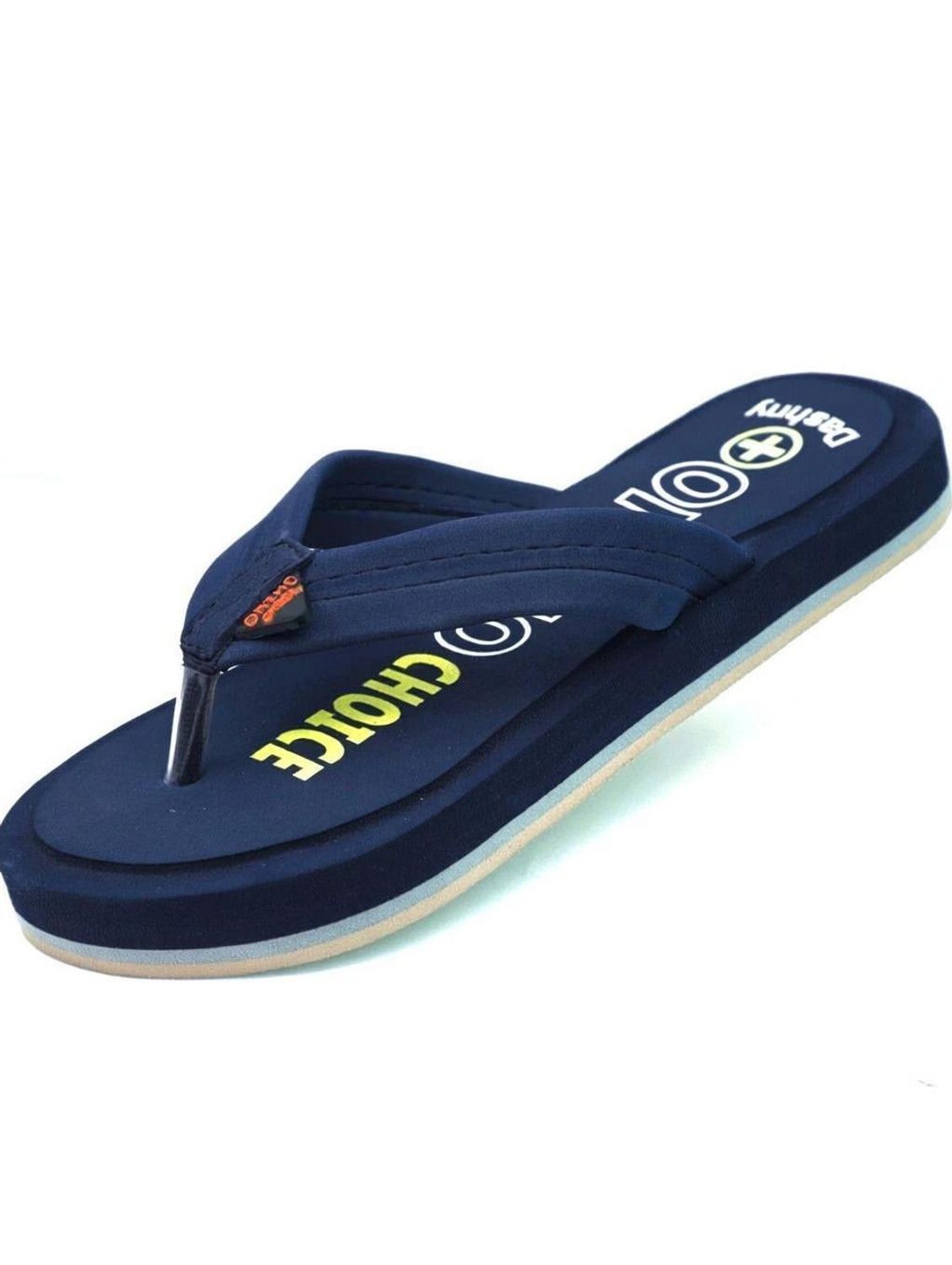 Image of DASHNY Men Ortho-Cure Orthopedic Soft Cushioned Slippers for Men (Sizes 6-12) Flip Flops