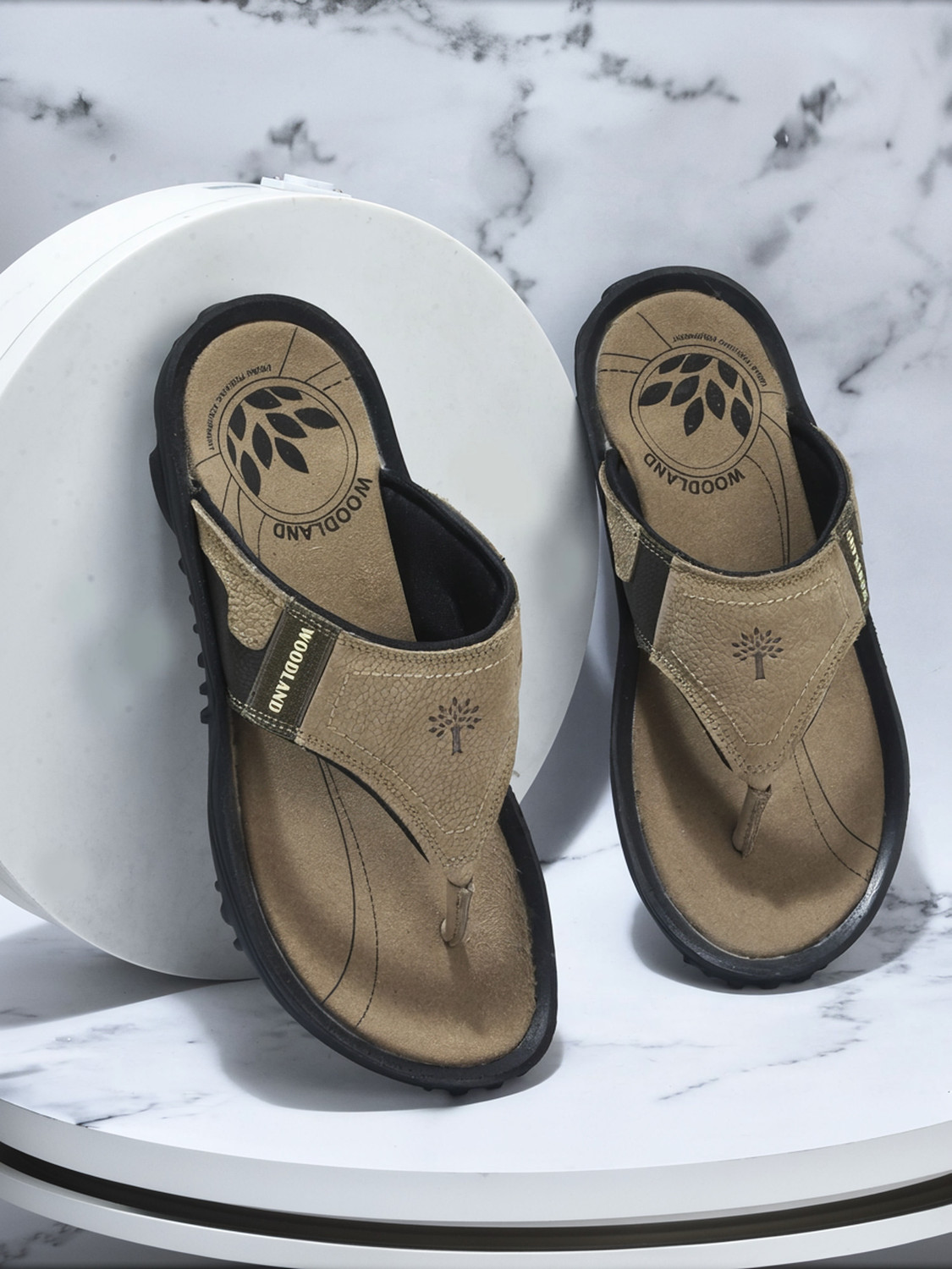 Image of WOODLAND Men Comfortable Soft Sole Lightweight Home Wear Slippers