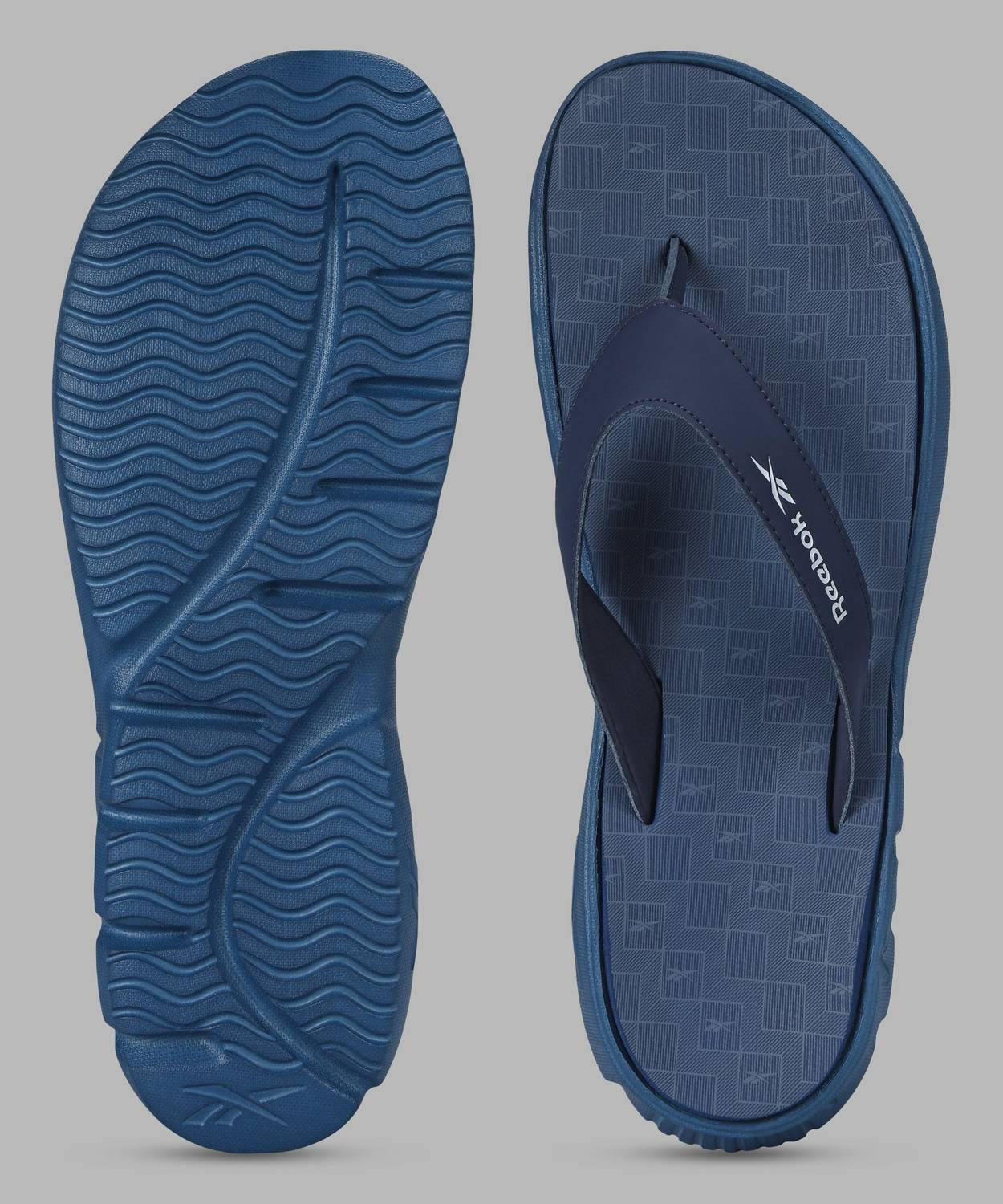 REEBOK Men Slippers Blue - Image 4