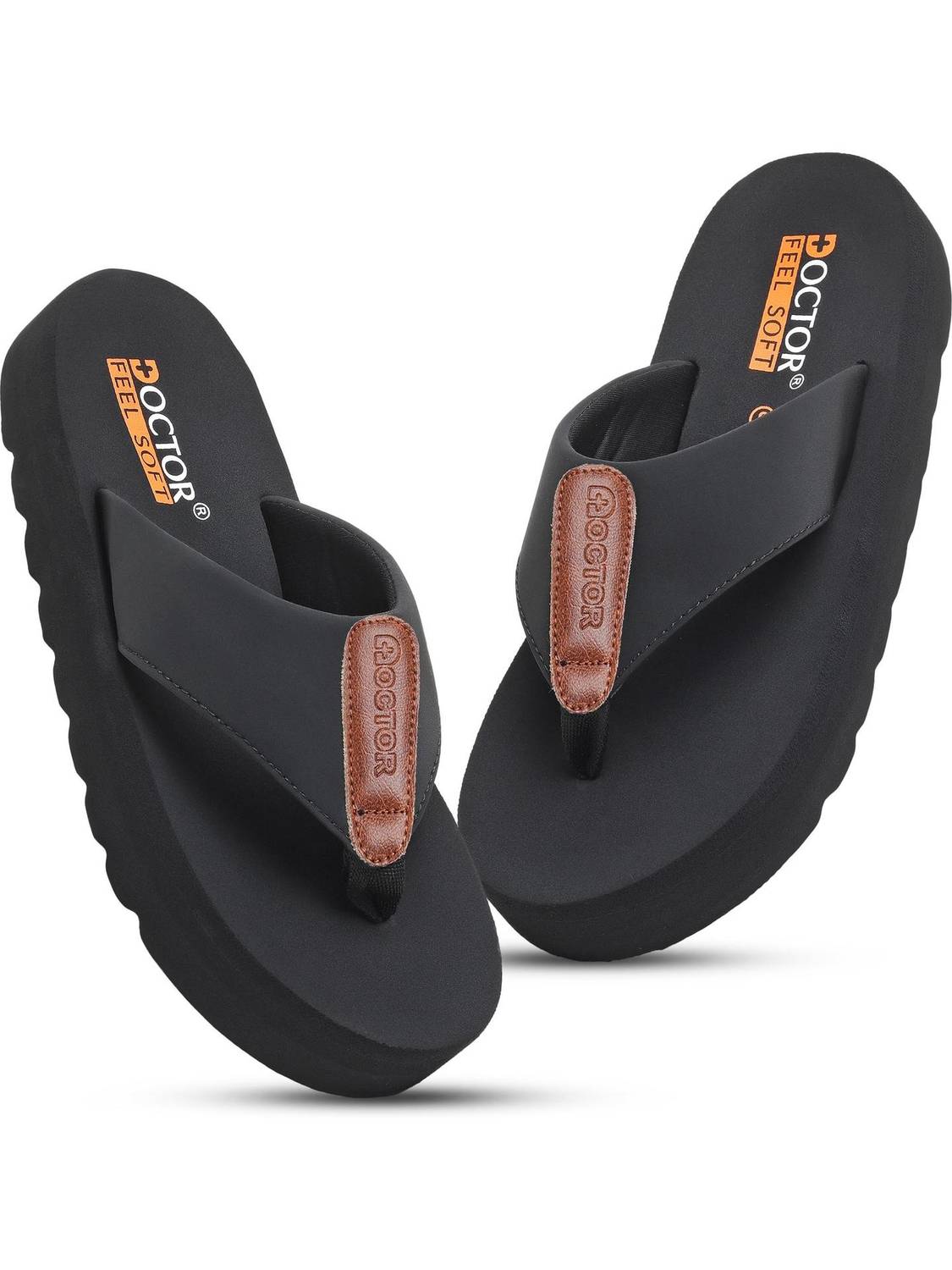 DOCTOR FEEL SOFT Men Orthopedic Slippers - Image 1
