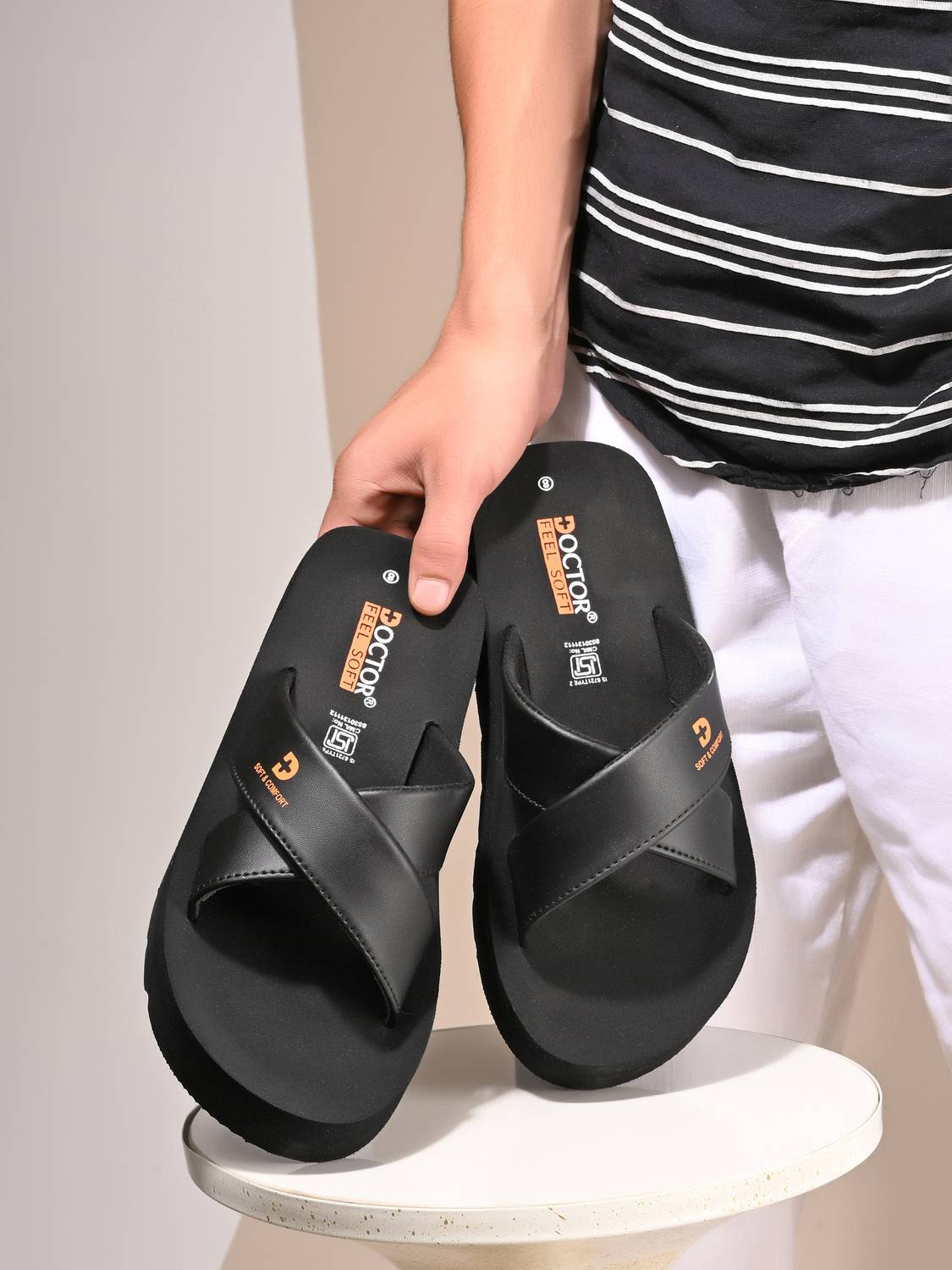 DOCTOR FEEL Soft Men Lightweight Slippers - Image 3