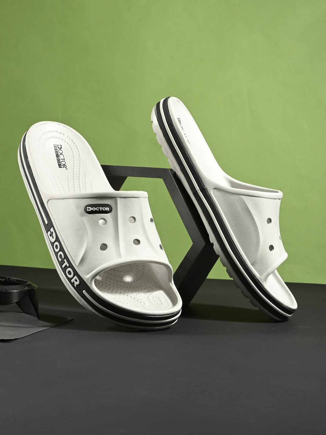 DOCTOR FEEL SOFT Men Men Diabetic Friendly|Soft|Anti-Skid|Lightweight|Flexible|Daily Use Slippers Slides