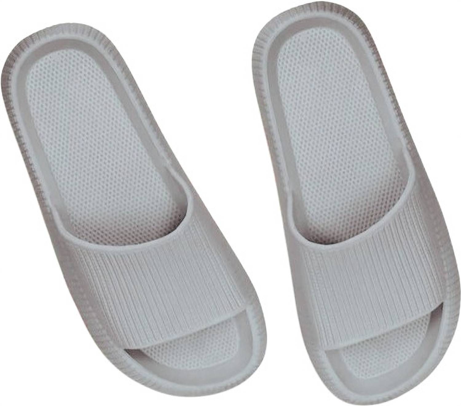 Judgement Men Gray Flip Flops - Image 3