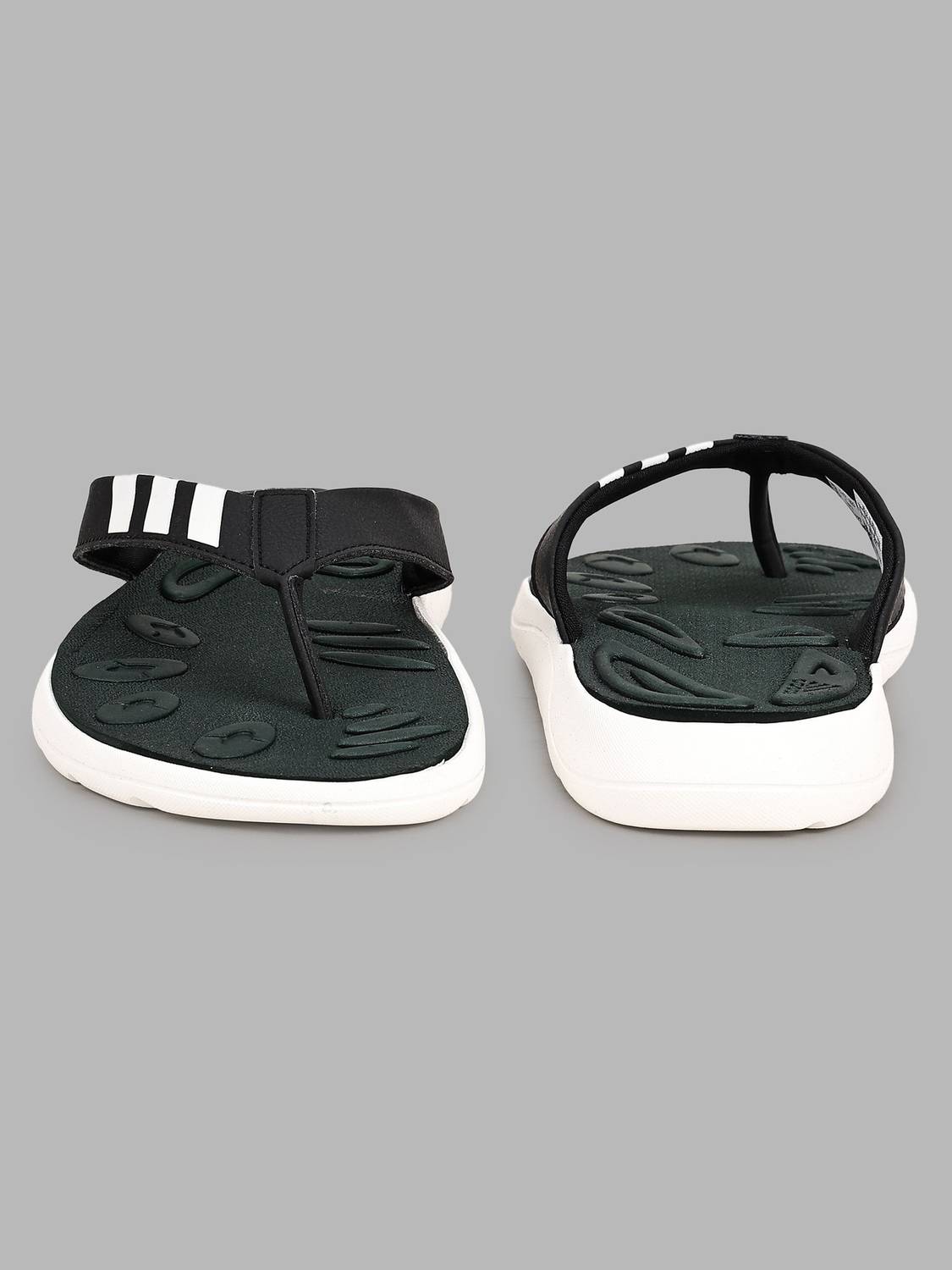 ADIDAS Unisex Black Flip Flops - Image 4