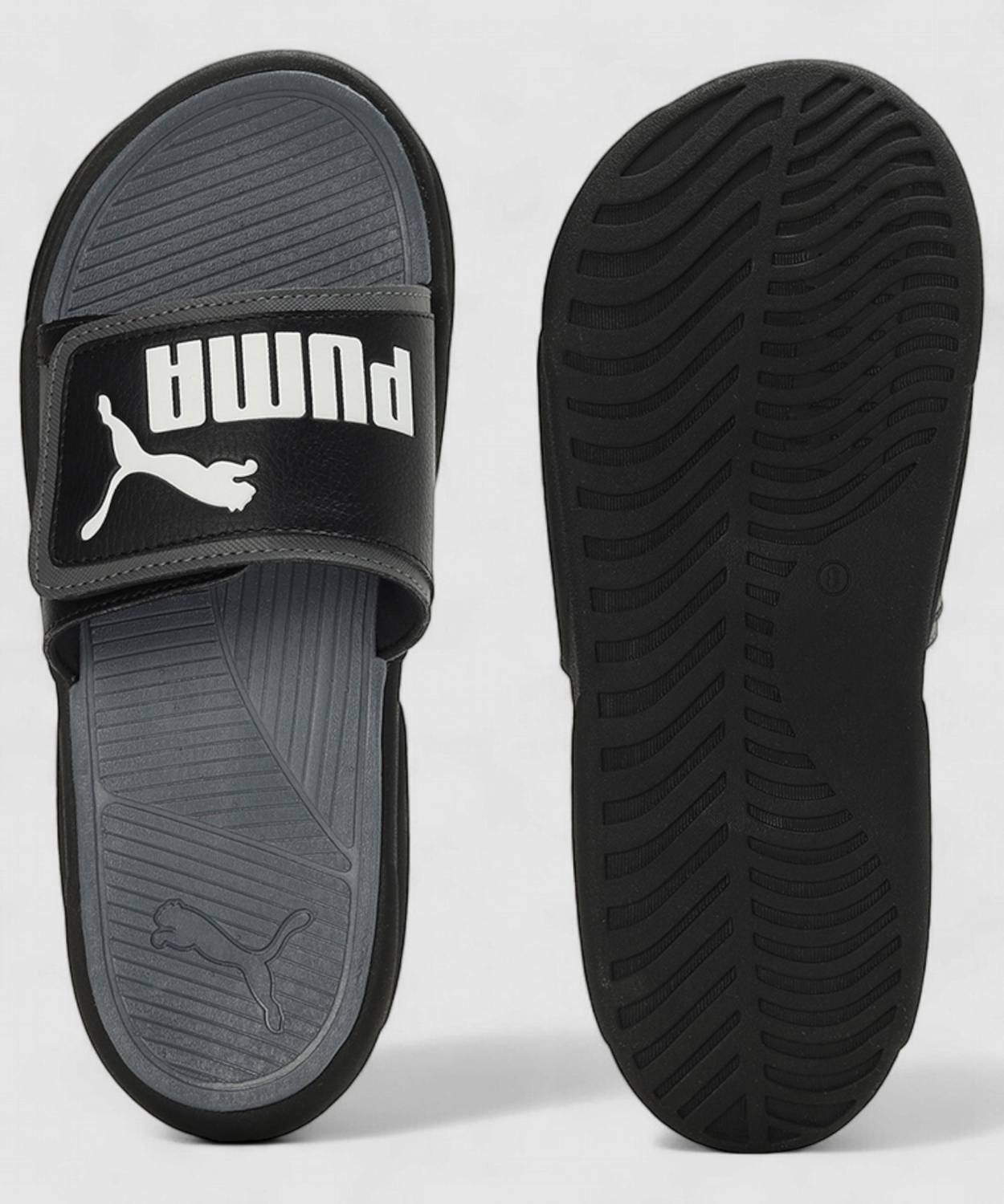 PUMA Men Royalcat Comfort Flip Flops Black - Image 5