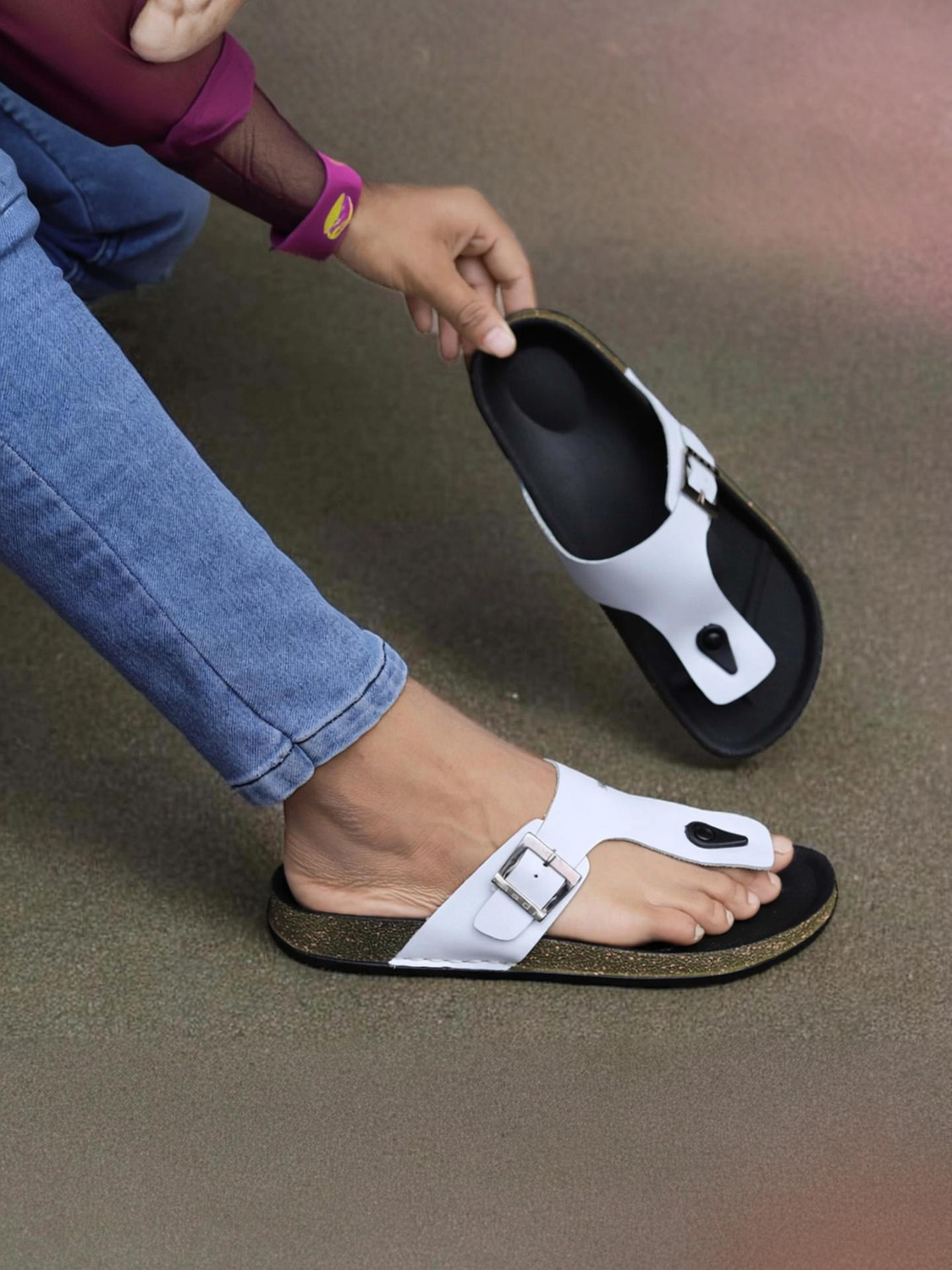 Image of aadi Men Slippers