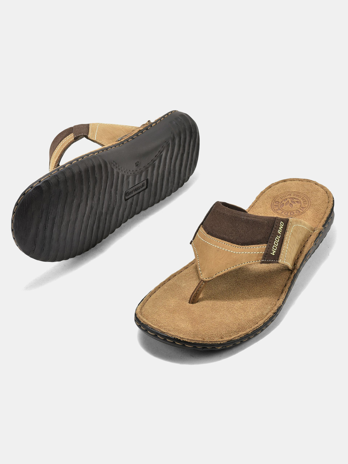 Image of WOODLAND Men Comfortable Soft Sole Lightweight Home Wear Slippers