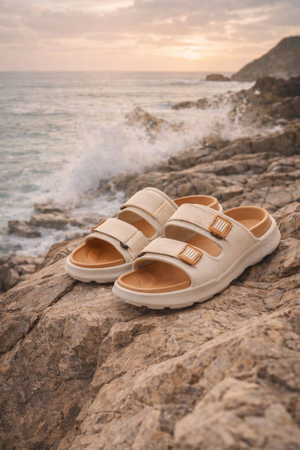 NOBELITE Men Brown Flip Flops - Image 5