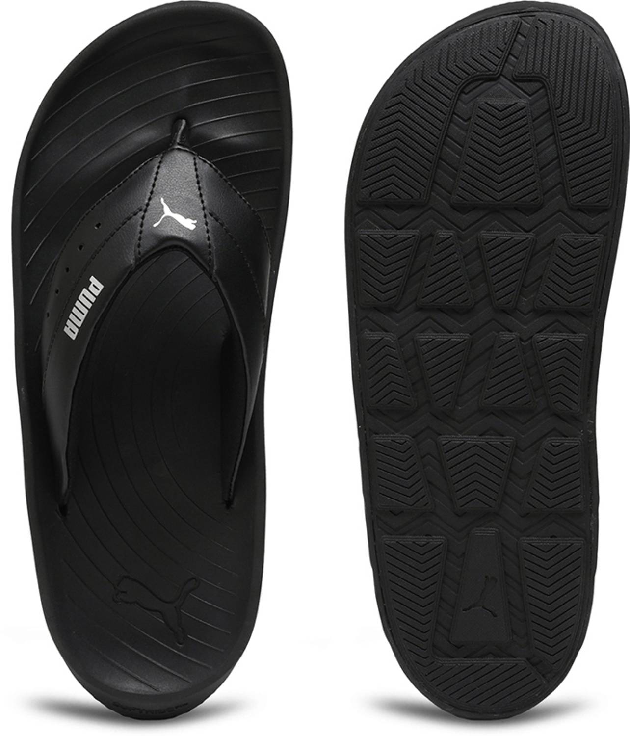 PUMA Men Black Flip Flops - Image 5