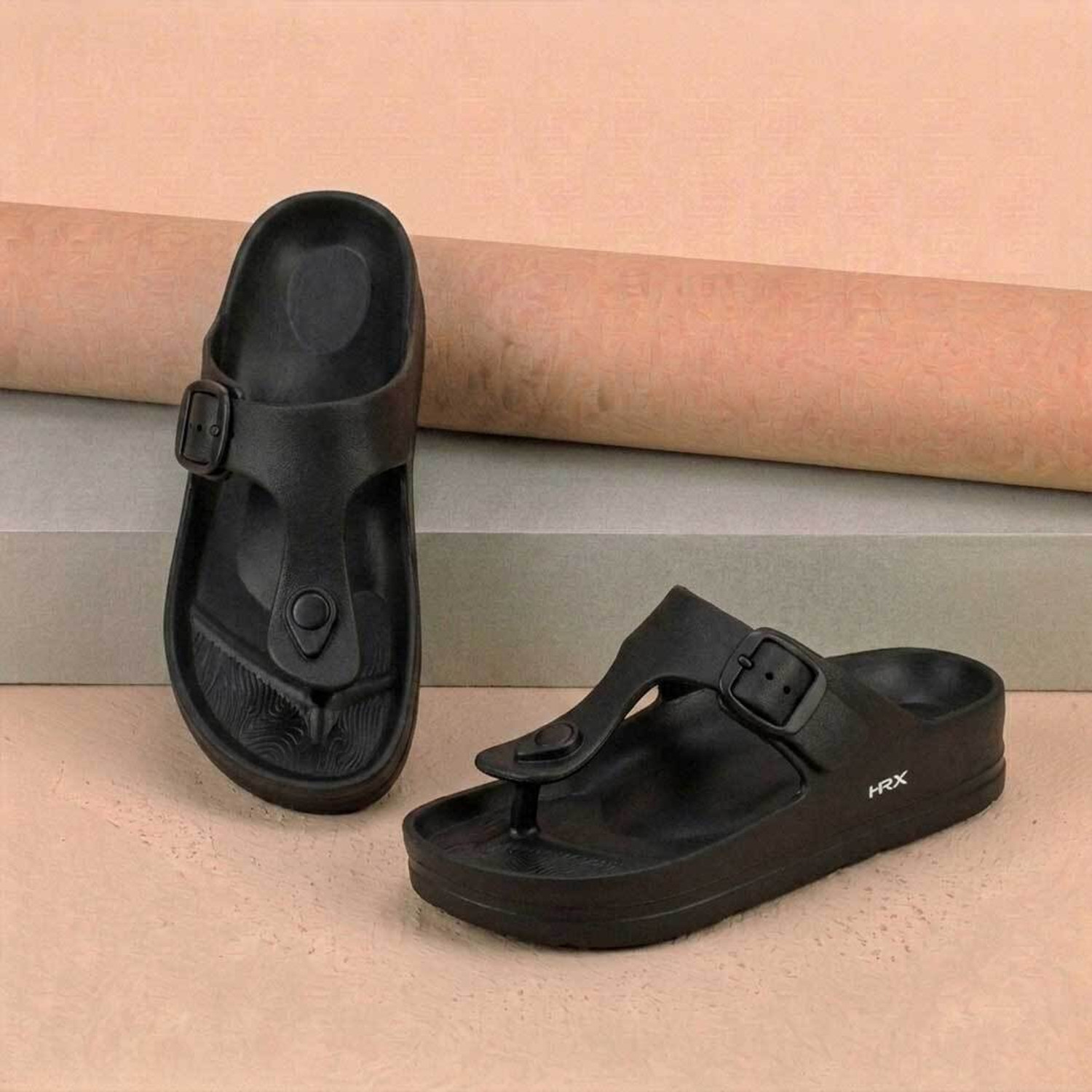 Image of HRX by Hrithik Roshan Men Slippers