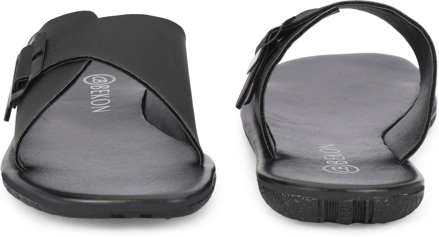 Image of BEKON Men Sandal (Black, 6)