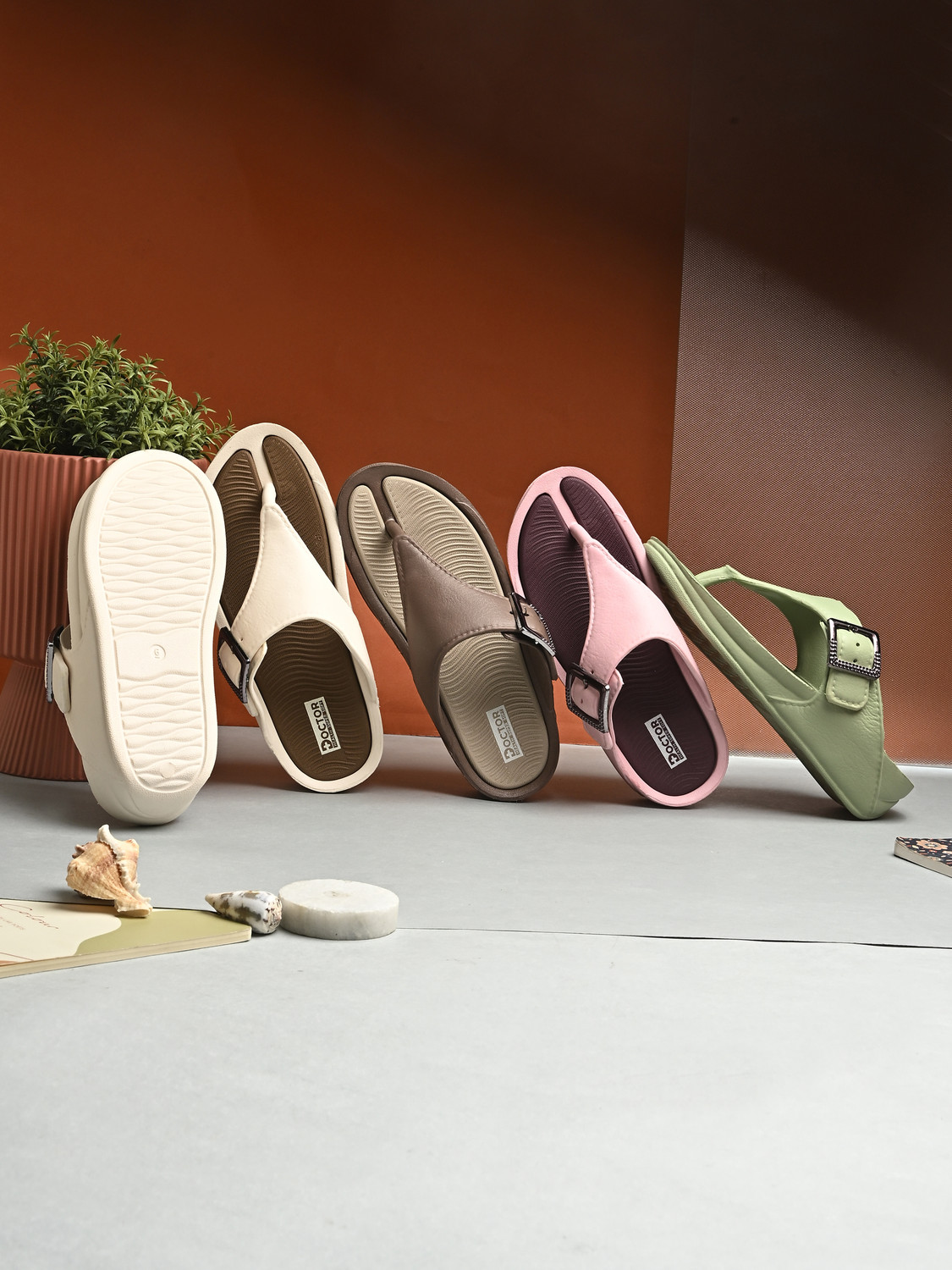Image of Doctor Health Super Soft Women Orthopaedic Comfort|Soft|EVA Sole|Anti-Skid|Comfort|Daily Wear Flip Flops