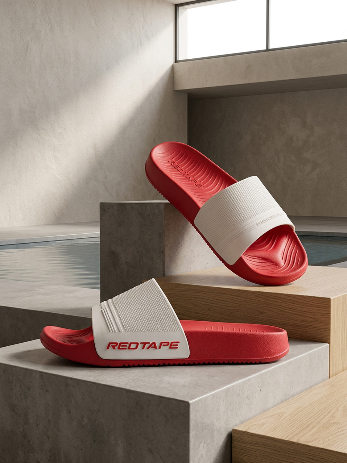 Image of RED TAPE Men Slides