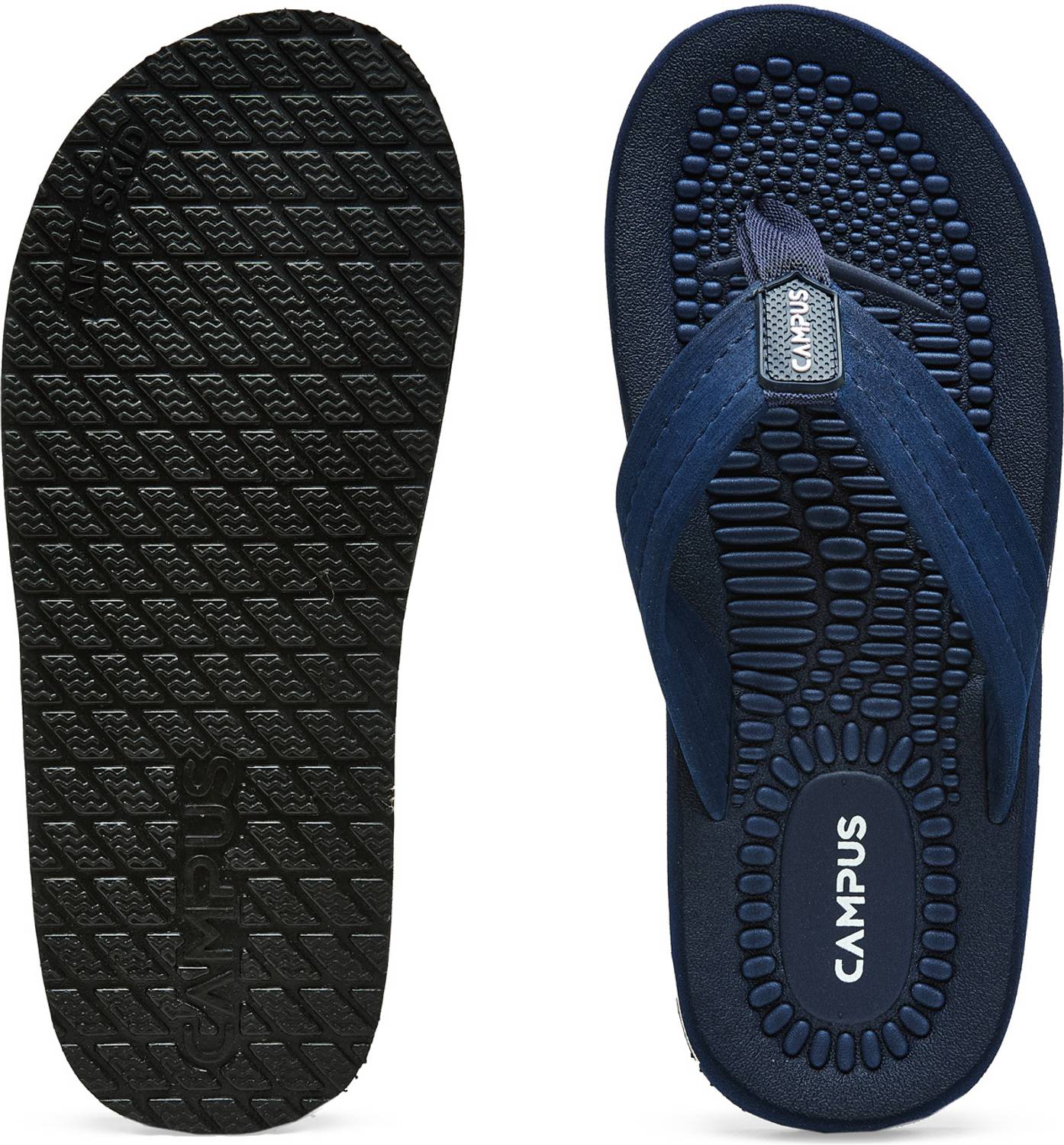 CAMPUS Men Blue Slippers - Image 5