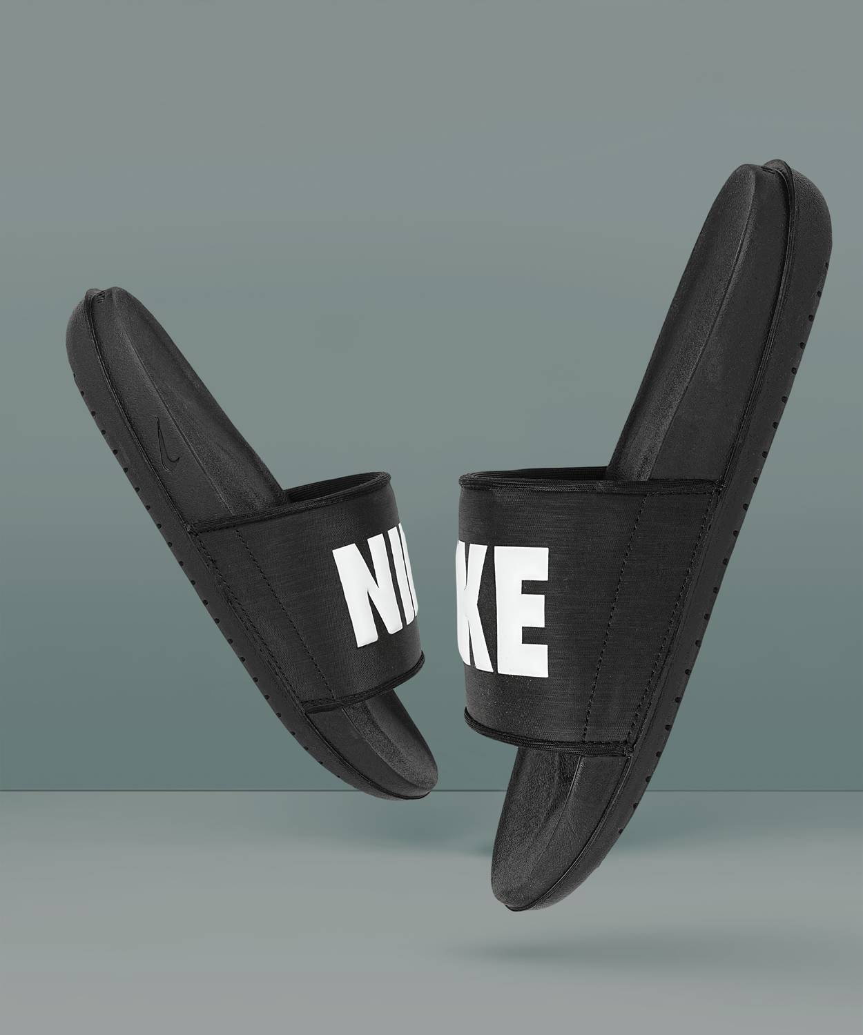 NIKE Men Offcourt Slide Slides - Black