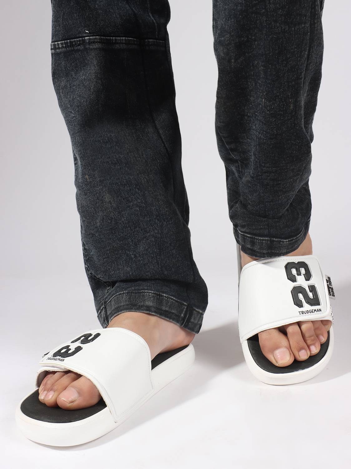 JUMPLITE Men Slides White - Image 2