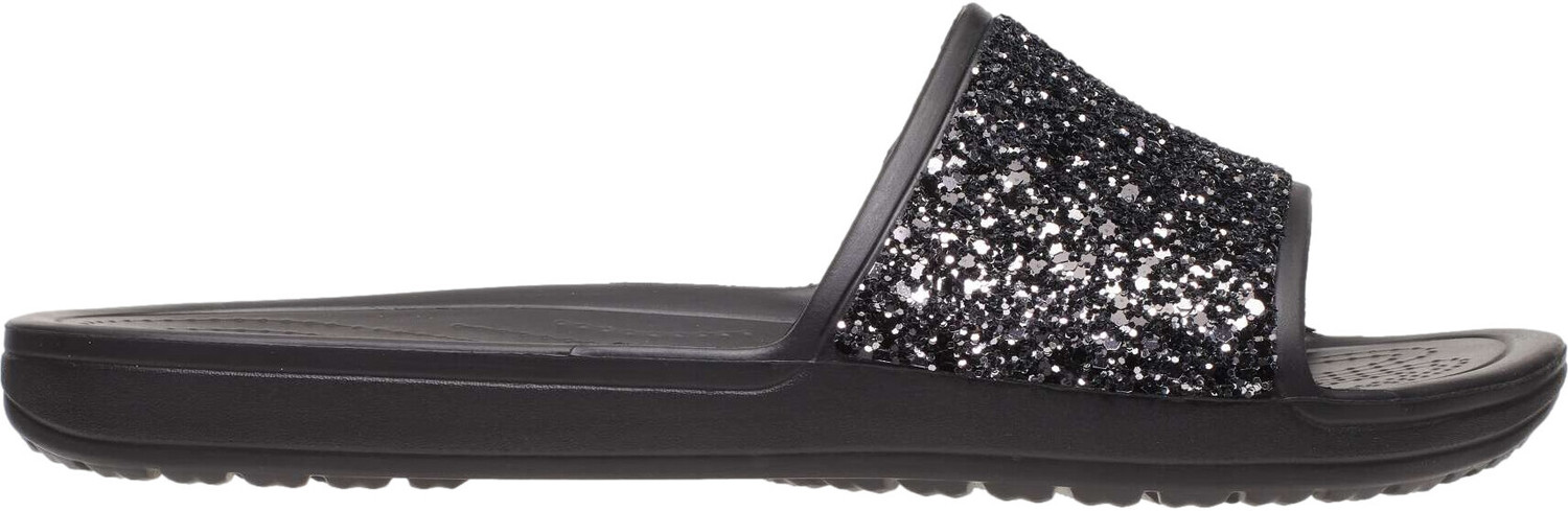 Image of CROCS Women Flip Flops (Black, 8)