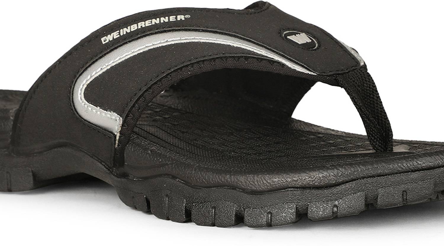 Weinbrenner Men Black Slippers - Image 5