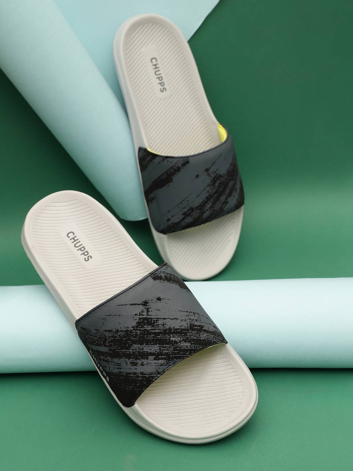 Chupps Men Roadster Orthopaedic Slides - Image 1