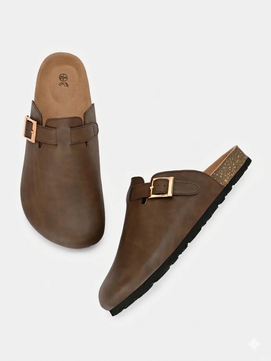Tednix Men Brown Slippers - Image 3